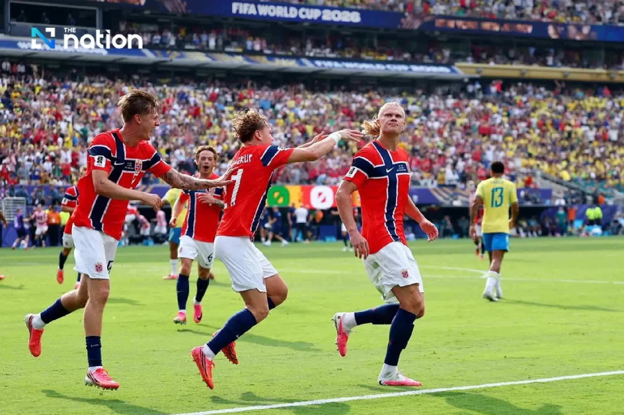 Haaland double sends Brazil crashing out of World Cup