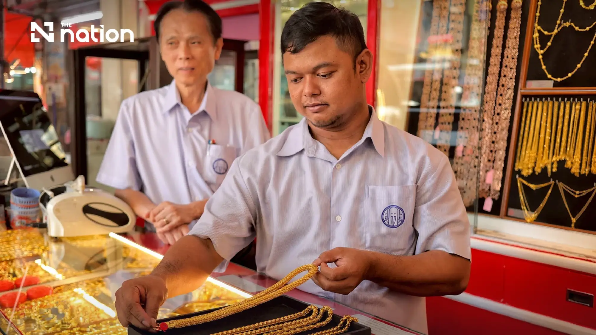 Thai gold prices surge 1,100 baht after 27 revisions in volatile trading