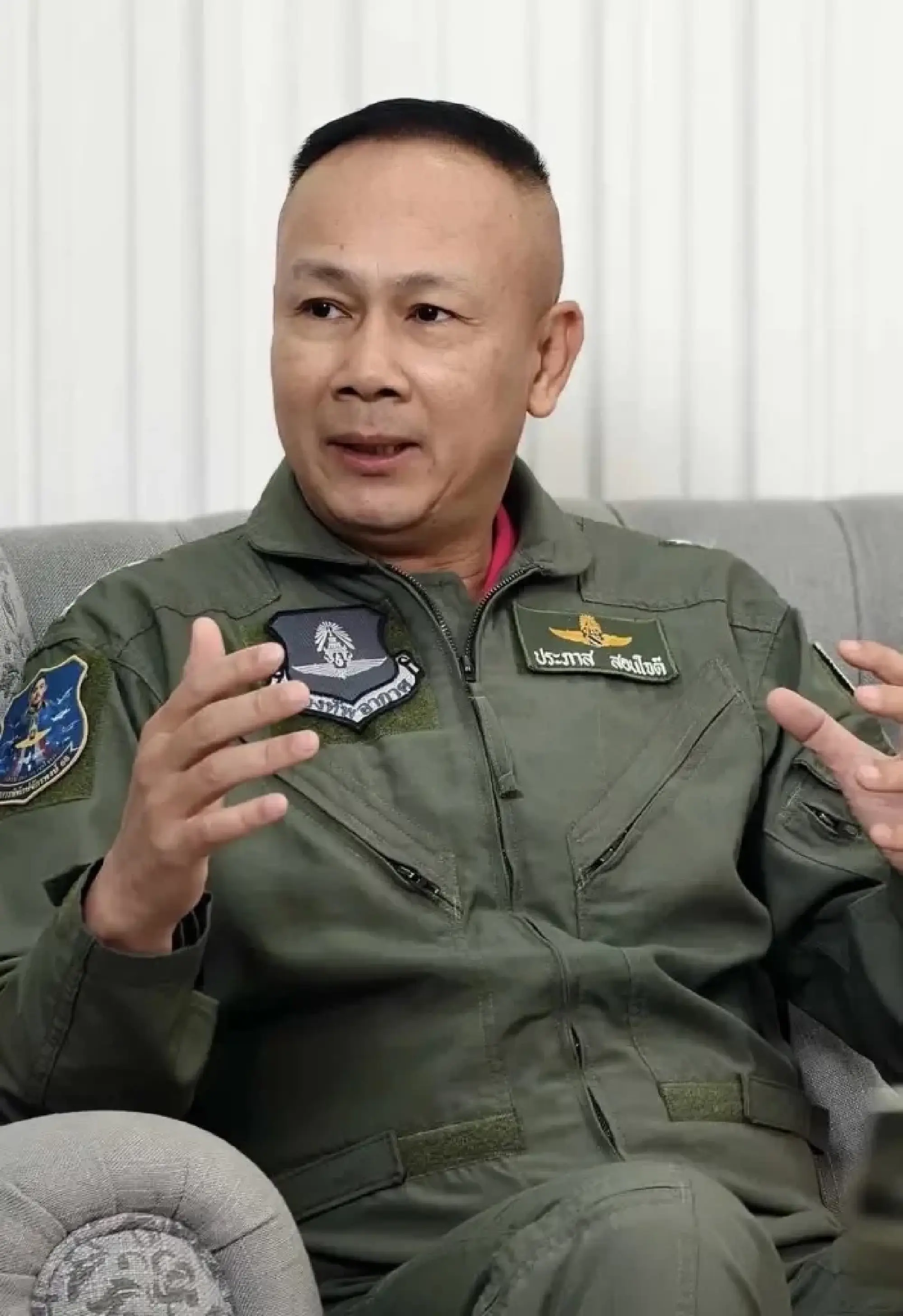 Air Chief Marshal Prapas Sornchaidee, director of the JIC