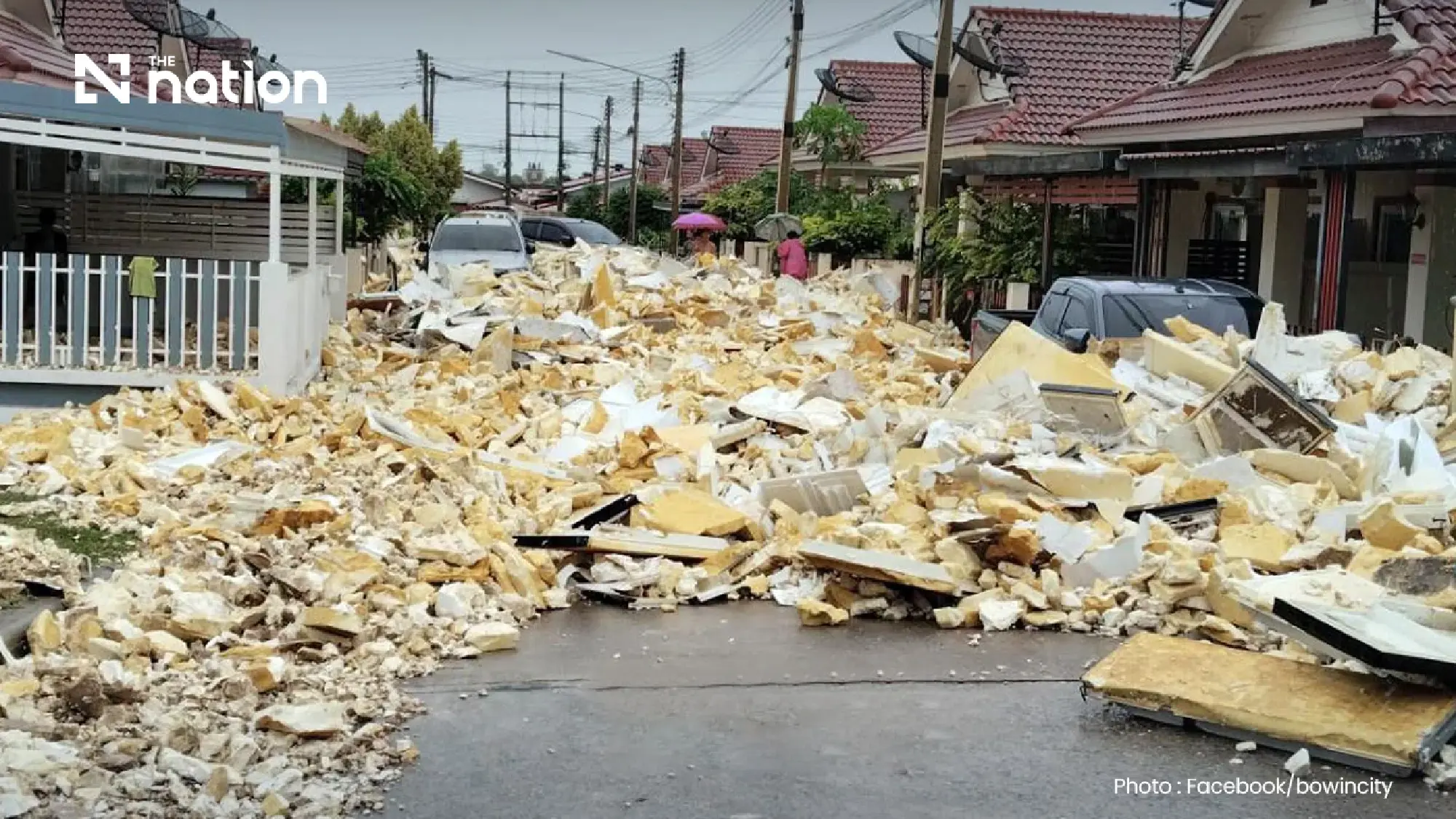Industry Ministry probes Bo Win waste site after foam flood destroys village wall