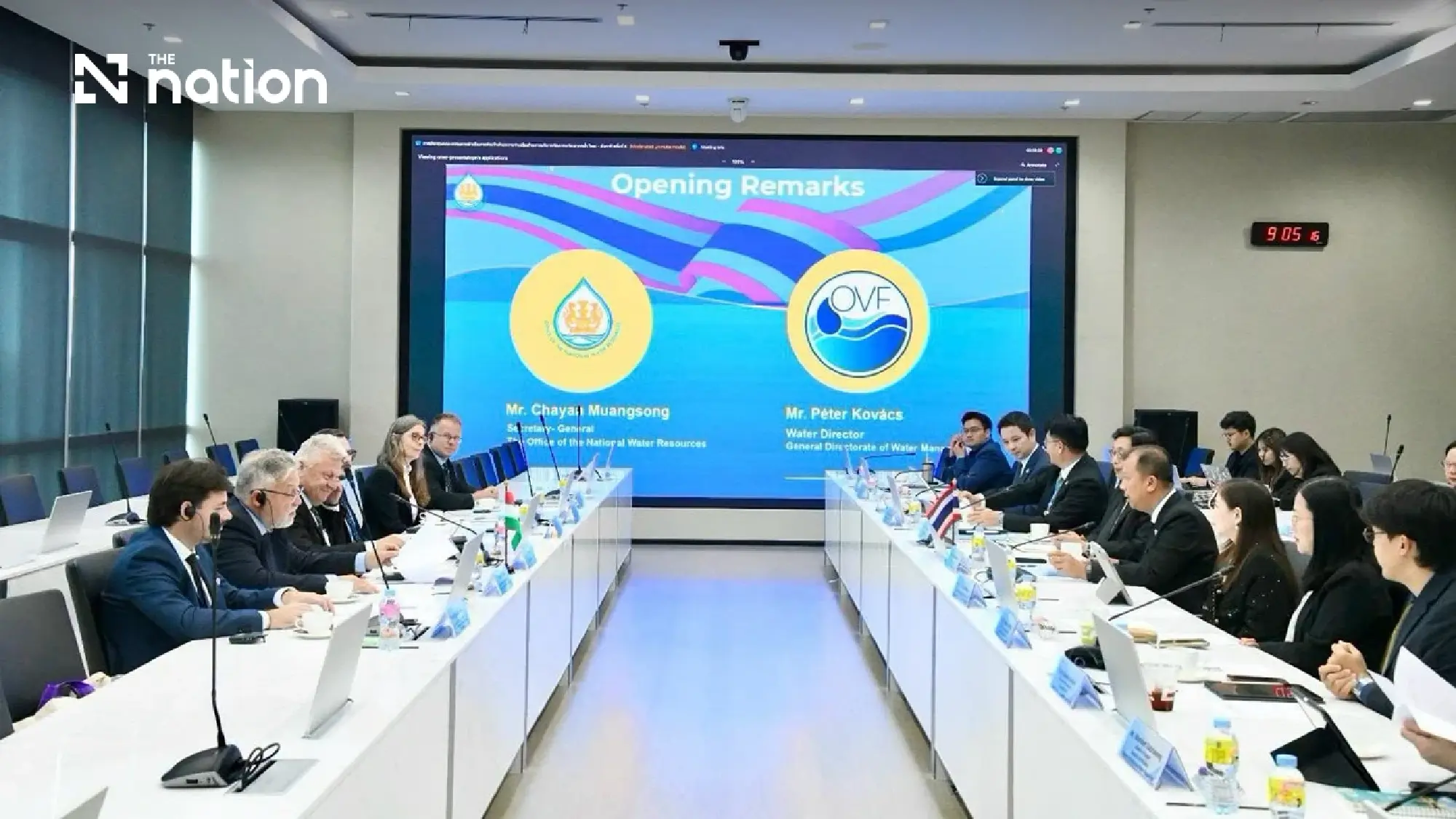 Thailand and Hungary Partner to Elevate Water Governance to OECD Standards