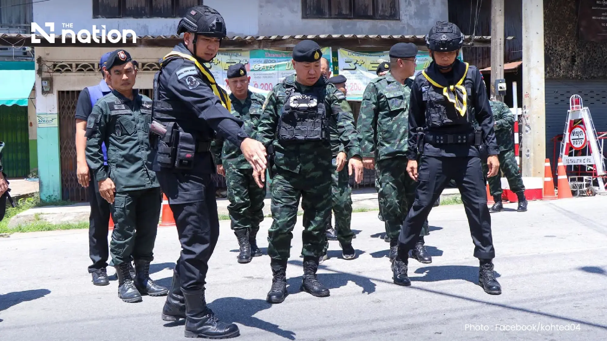 Army chief of staff orders manhunt after Narathiwat checkpoint attack kills five rangers
