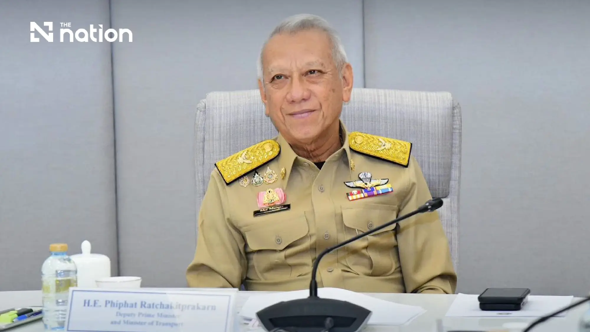 Transport Minister Phiphat Ratchakitprakarn