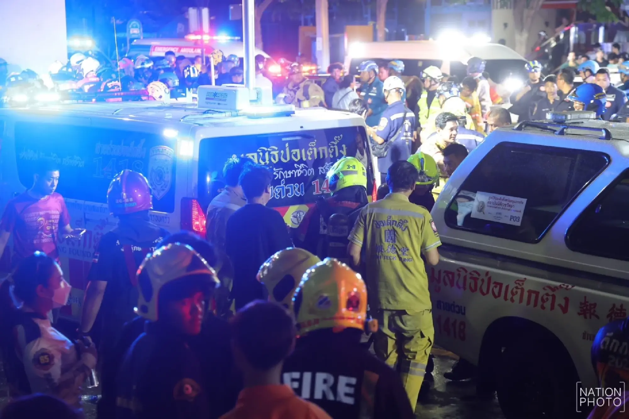 Night of tragedy — Fire tears through Lat Phrao brewery, leaving multiple dead and injured