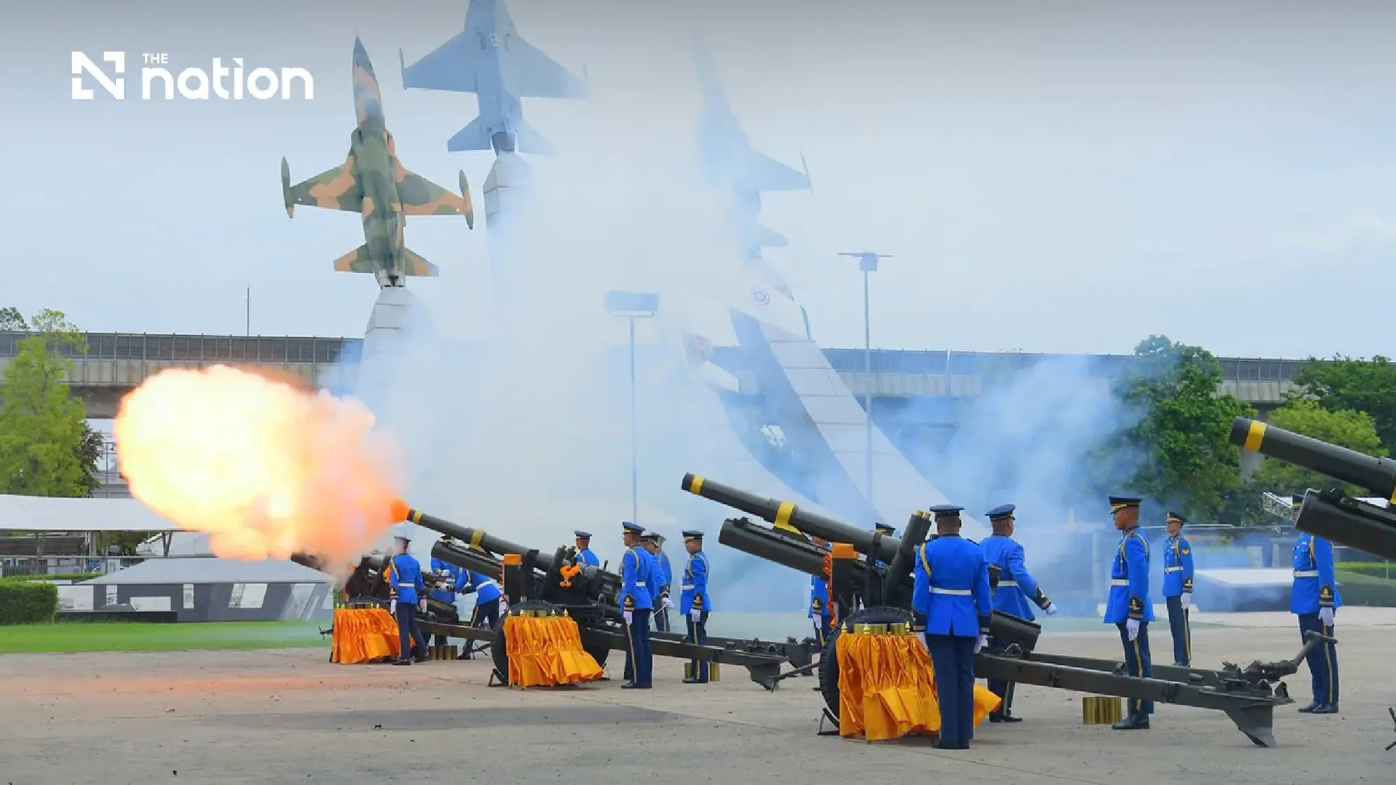 Thailand’s armed forces mark King’s birthday with 21-gun salute