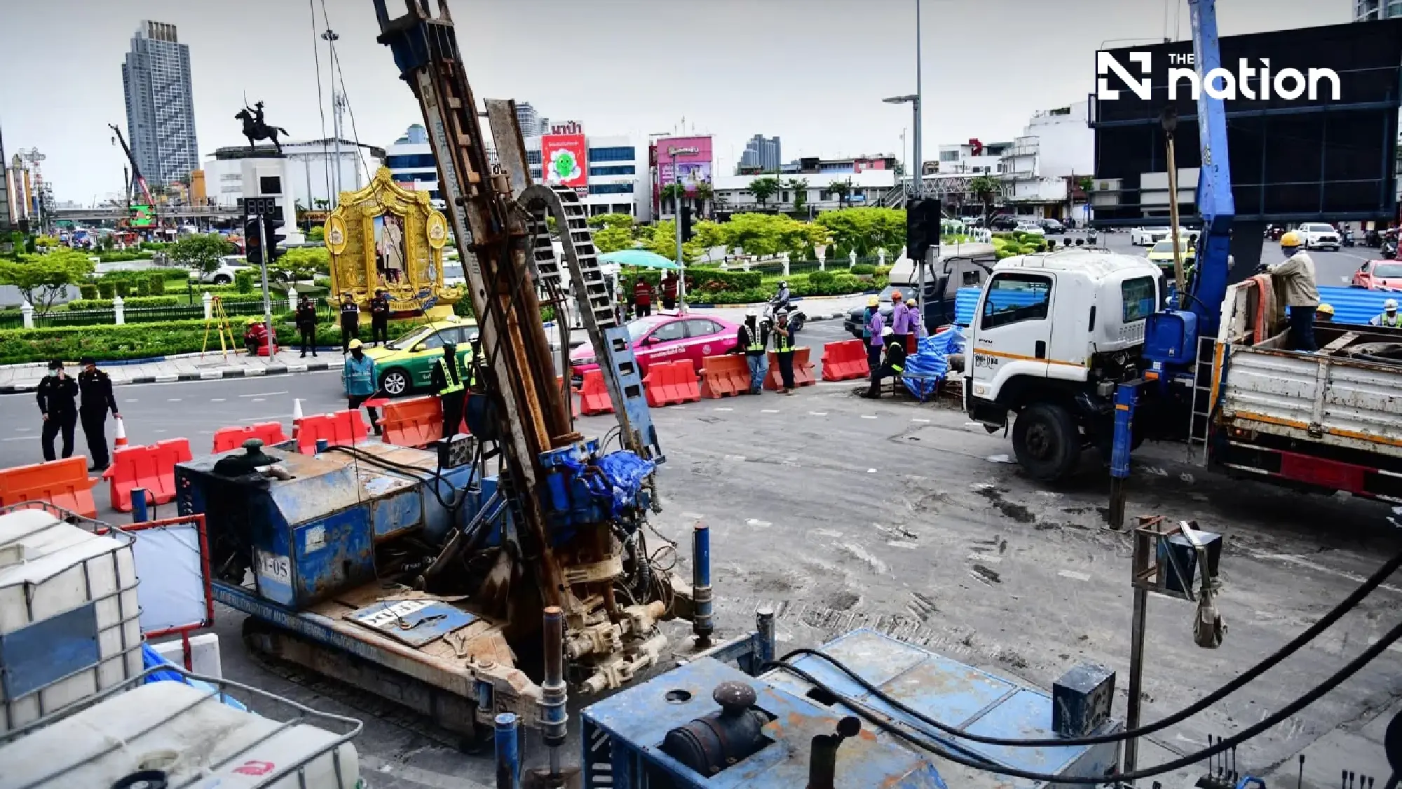 Purple Line tunnel water leak under control with no further subsidence
