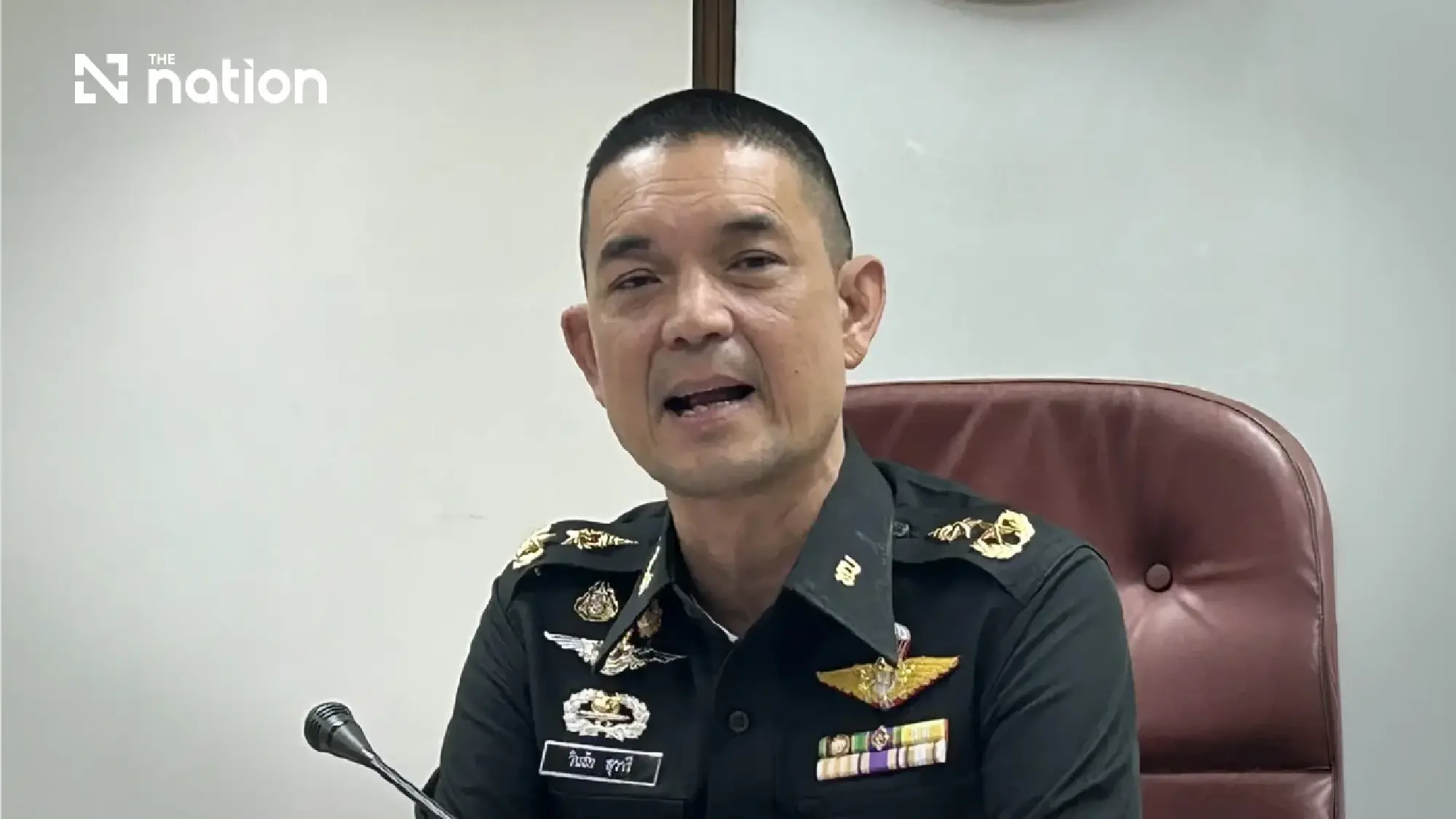 Army spokesman accuses attackers’ supporters of using AI image to distort Narathiwat case