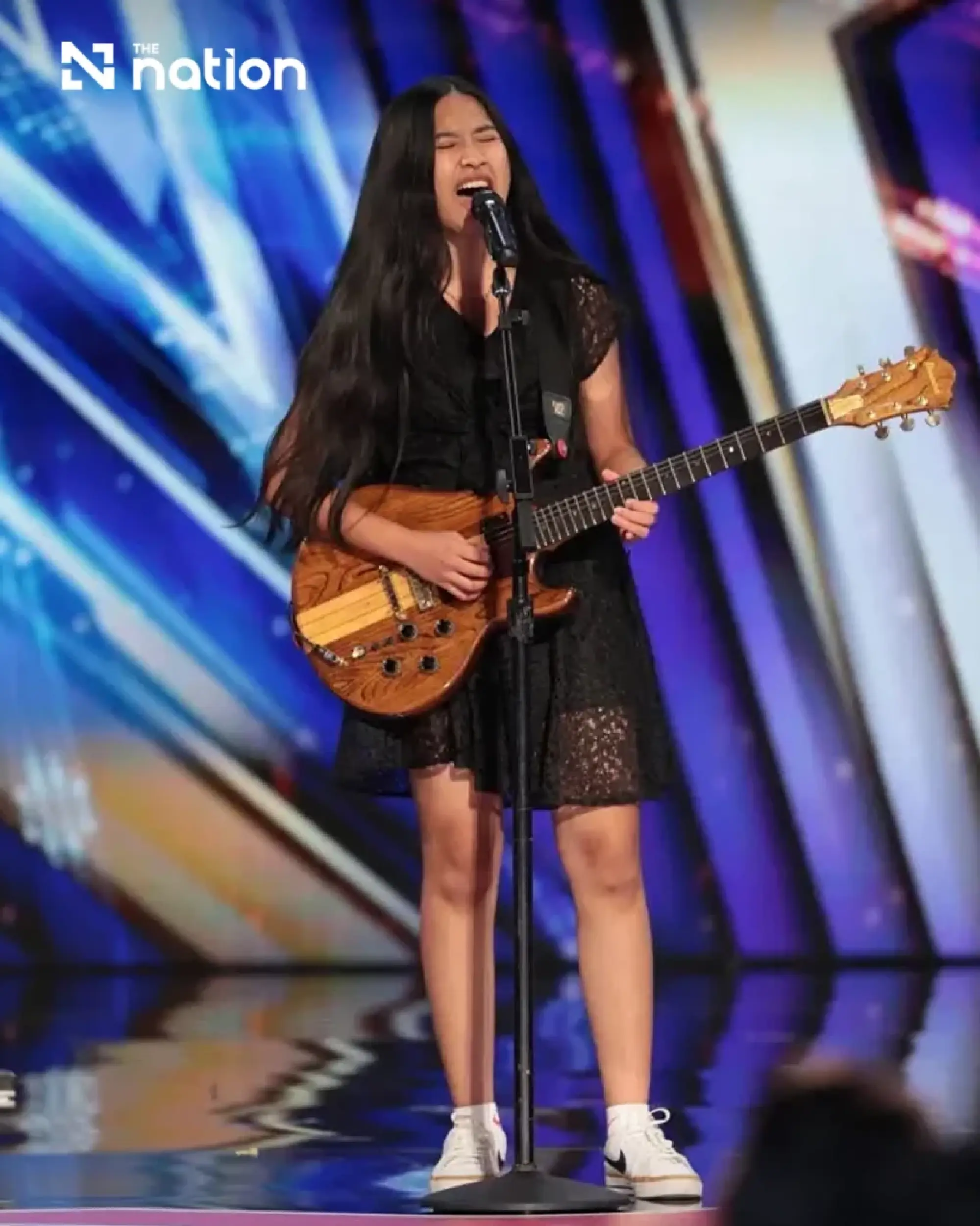 Phuket teen Nene Royal transforms from shy girl to rock star on AGT