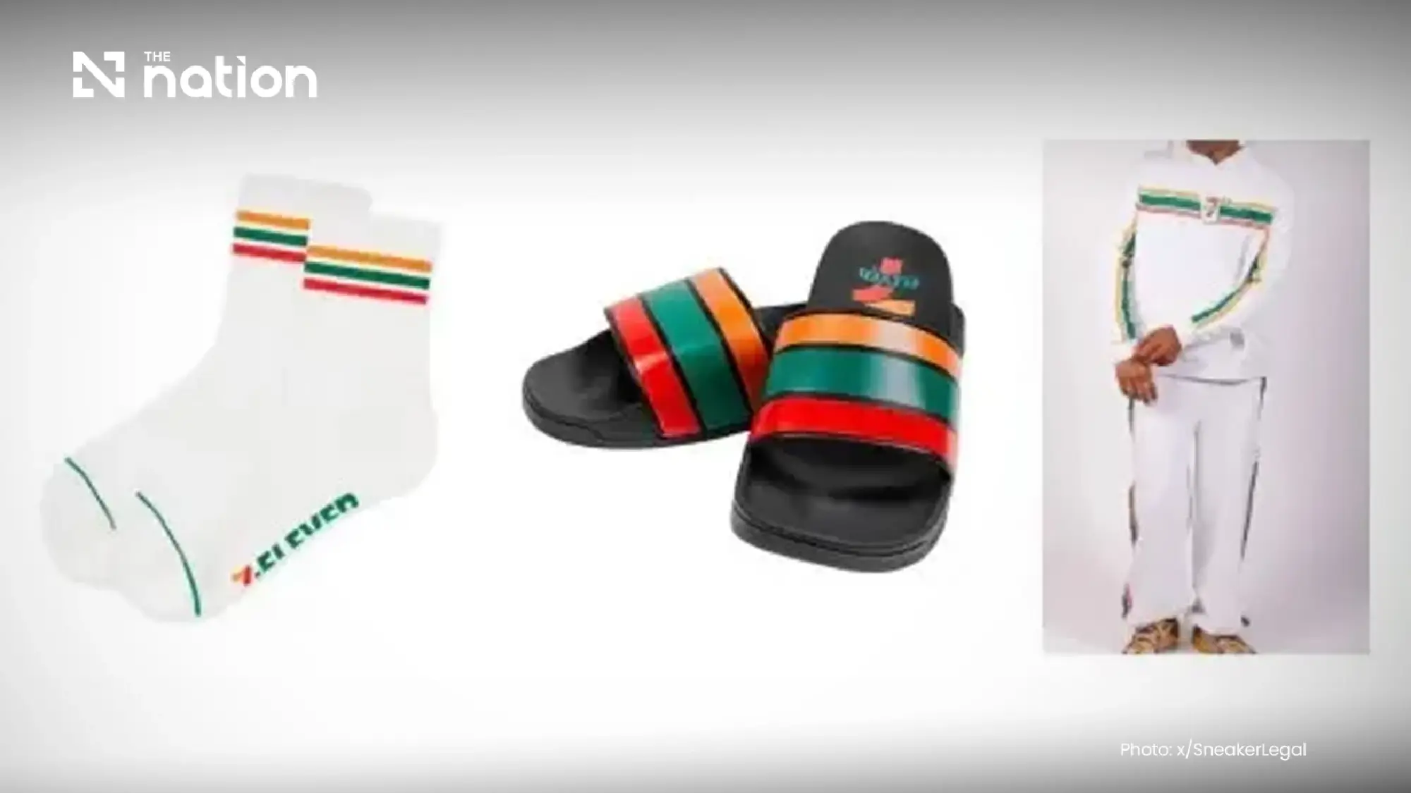 7-Eleven sues Nike over Air Max trainers in Slurpee-style colours