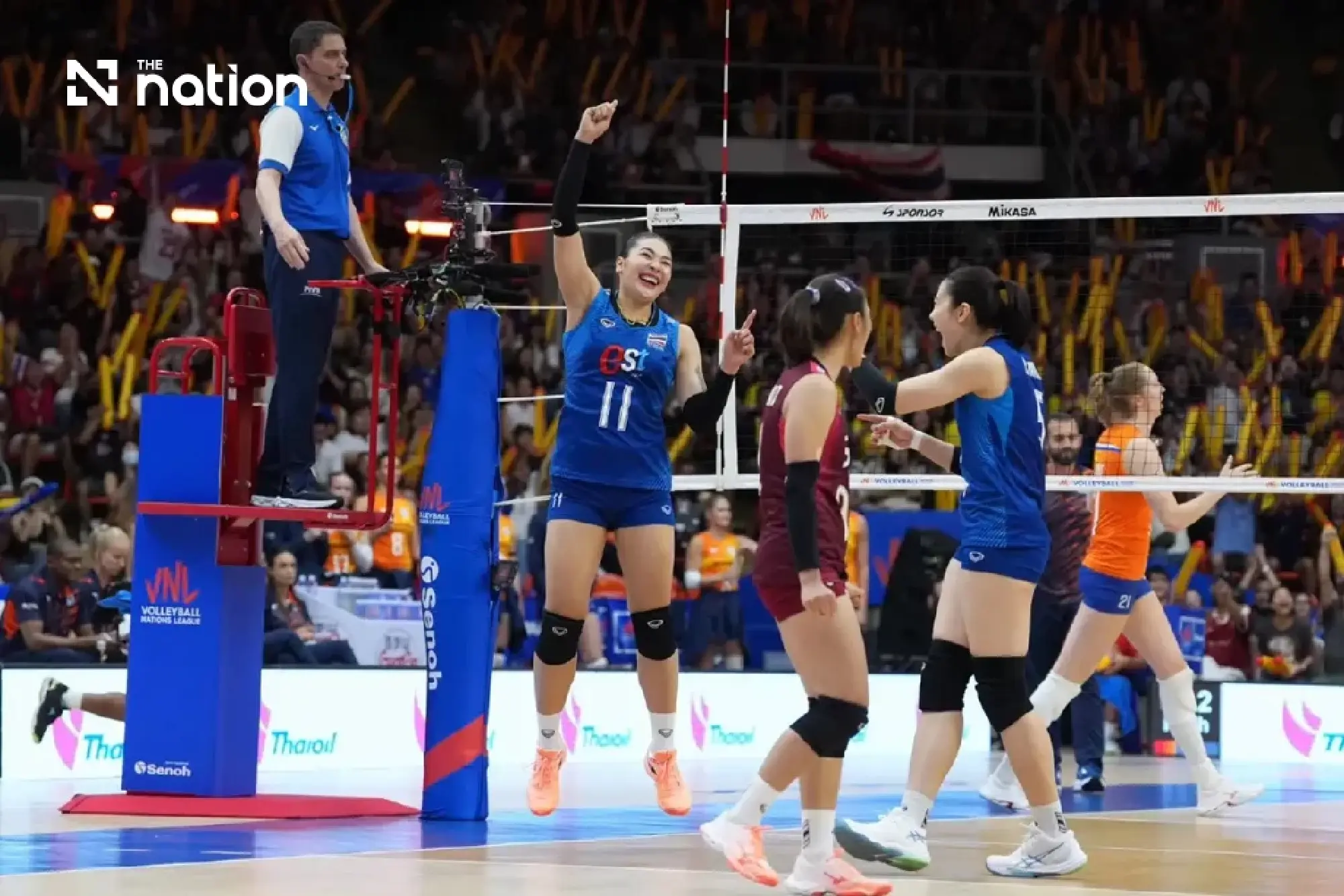 Thailand face USA test as VNL enters final stretch