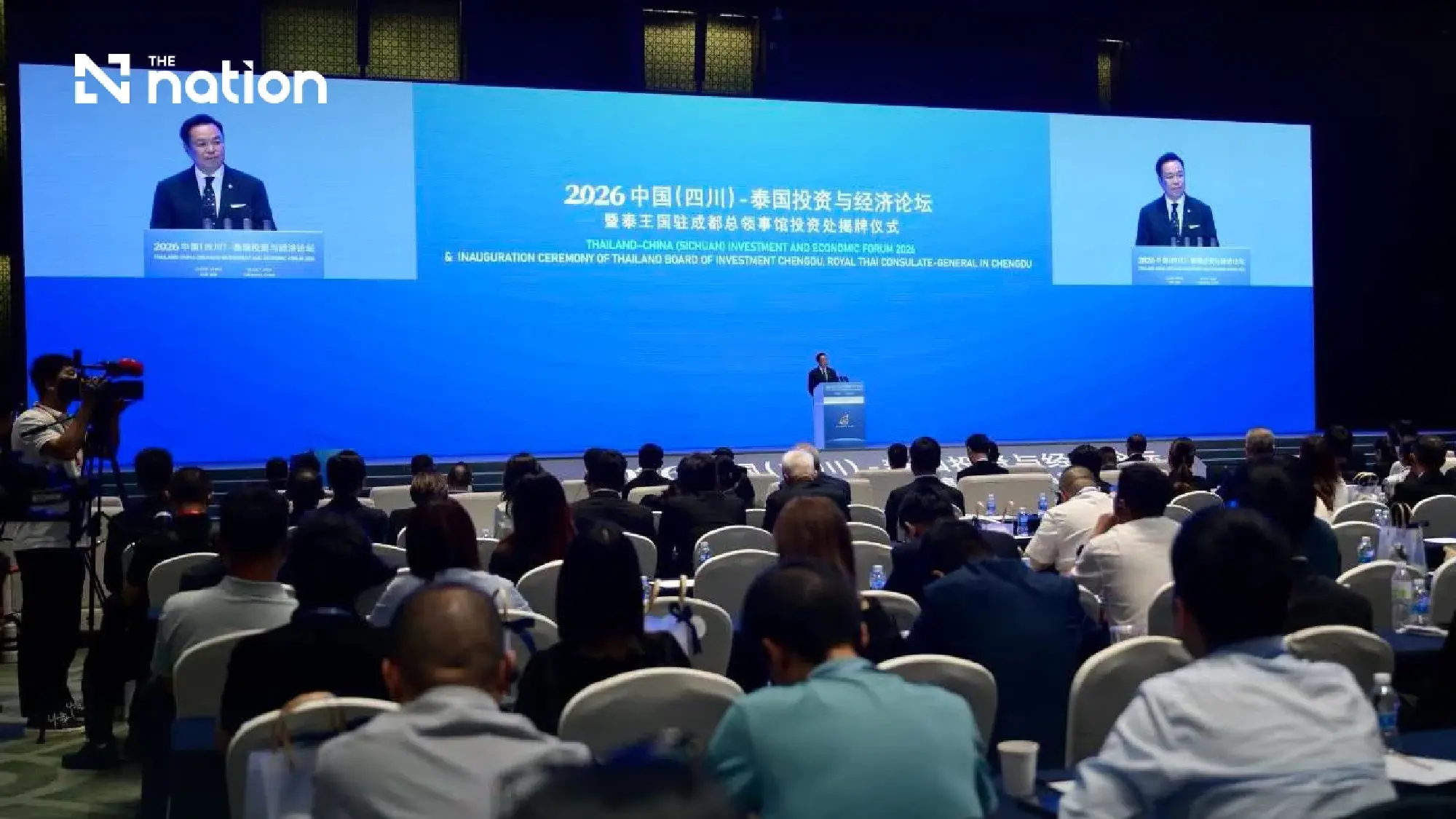 Anutin’s four ‘jiayou’ cheers dominate Sichuan media coverage