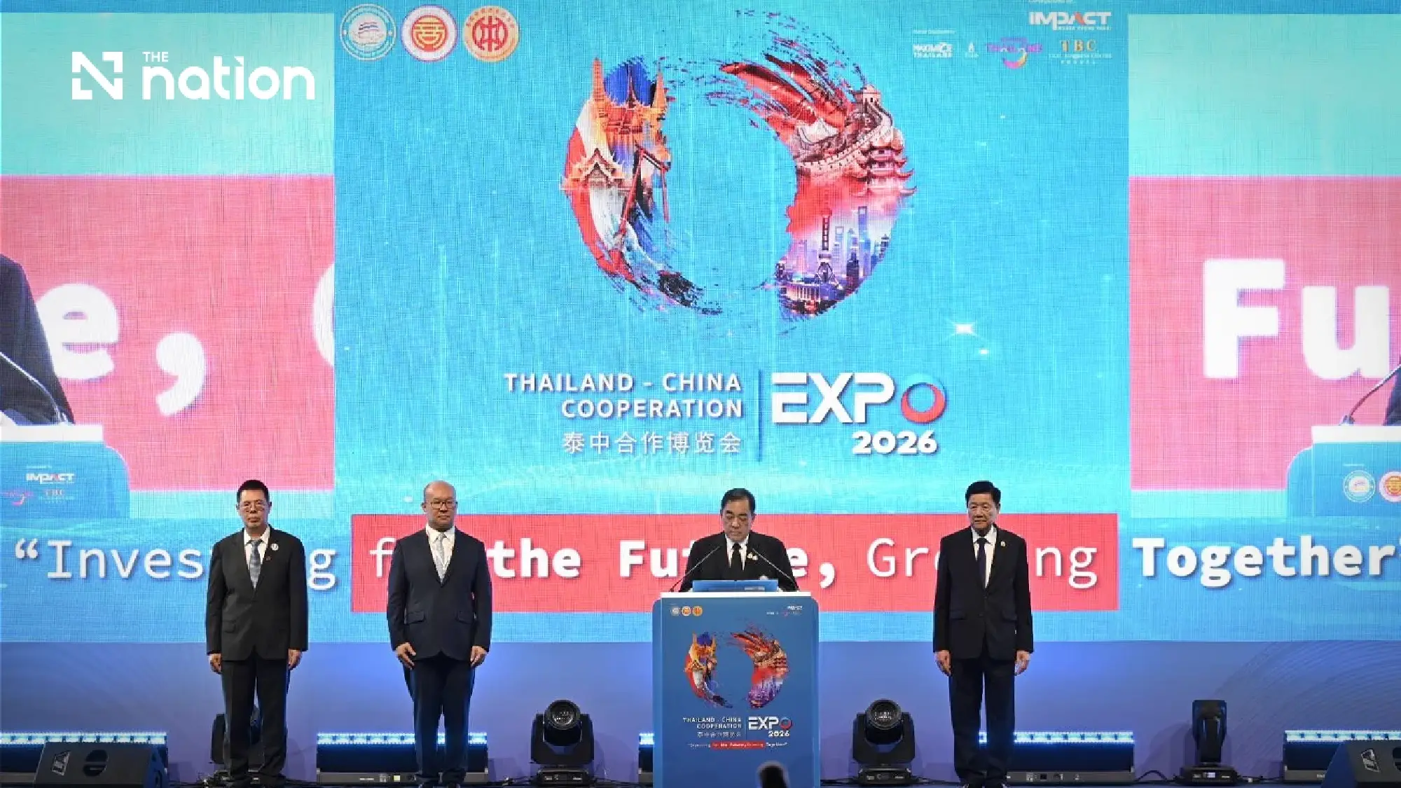 Anutin Pledges Full Backing for Chinese Investment as Thailand-China Expo Opens in Bangkok