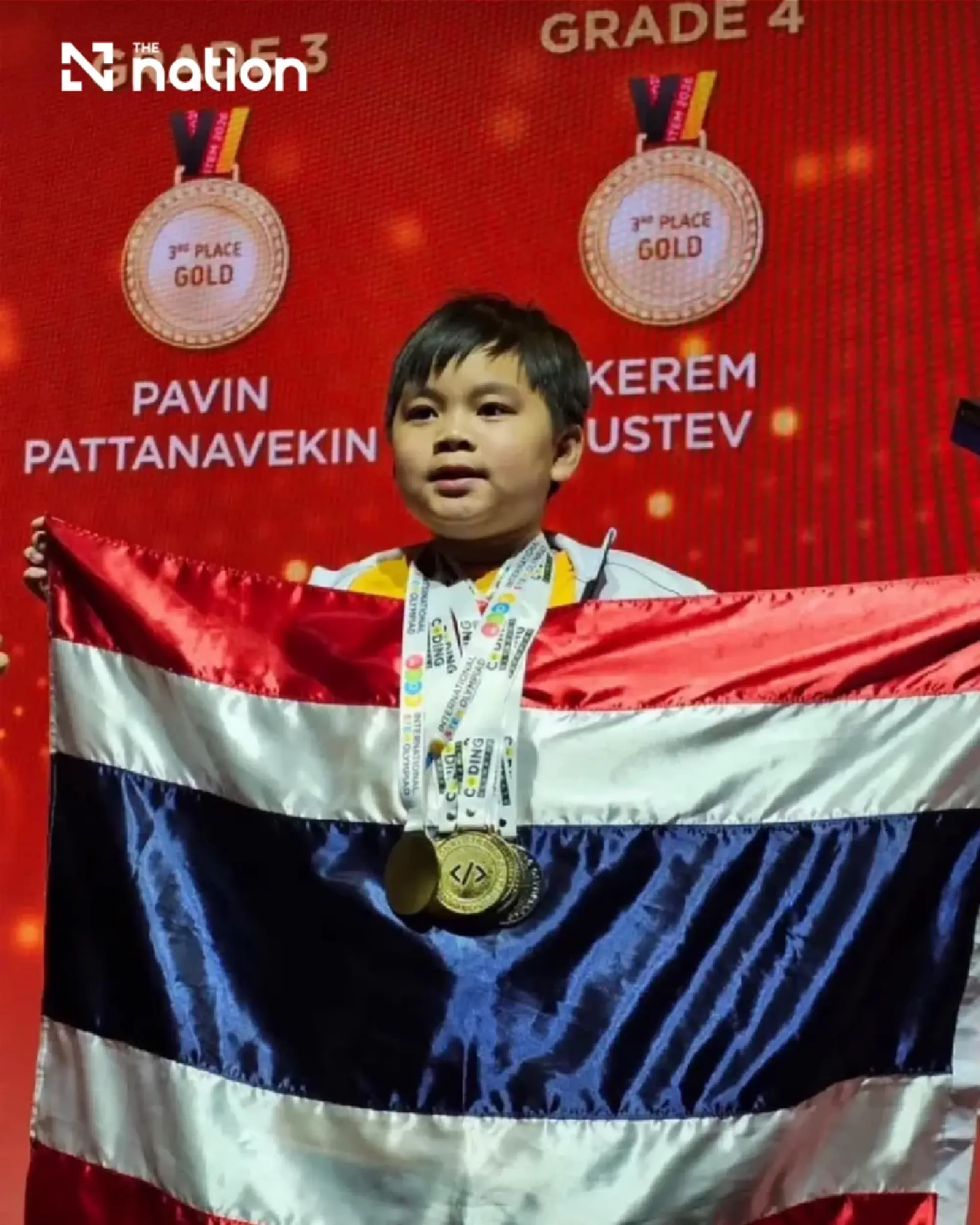 Thai pupil tops global coding contest in Rome