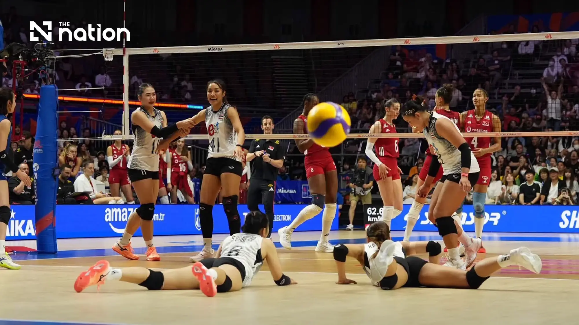 Thailand finish VNL campaign 14th after four-set loss to Türkiye