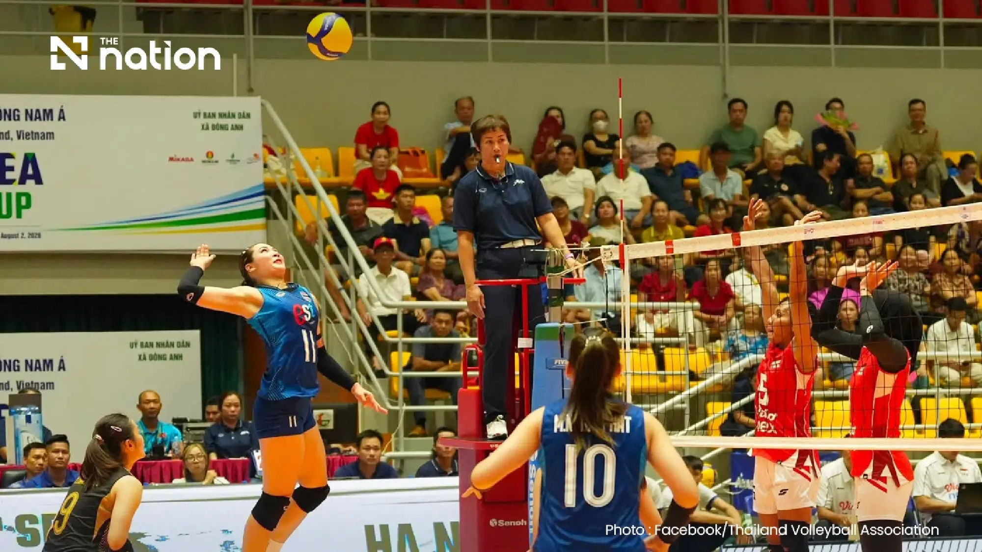 Thailand open SEA V Cup campaign with four-set win over Indonesia