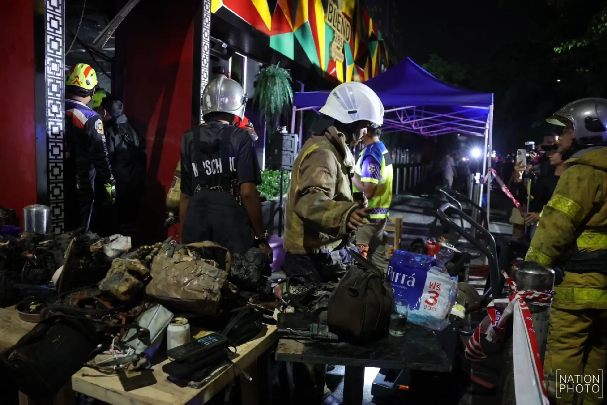 Night of tragedy — Fire tears through Lat Phrao brewery, leaving multiple dead and injured