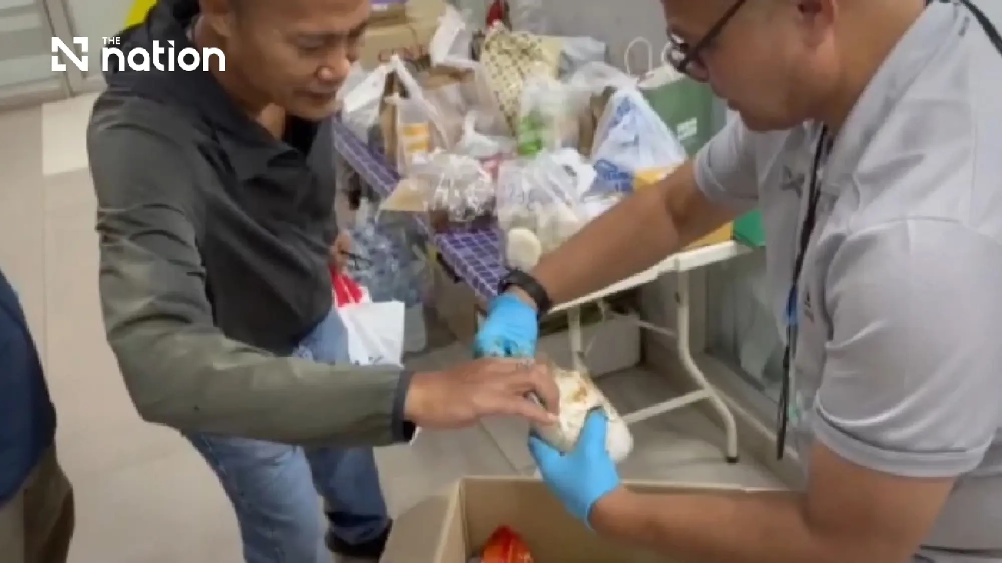 Bangkok police investigate crystal meth found in Japan-bound parcel