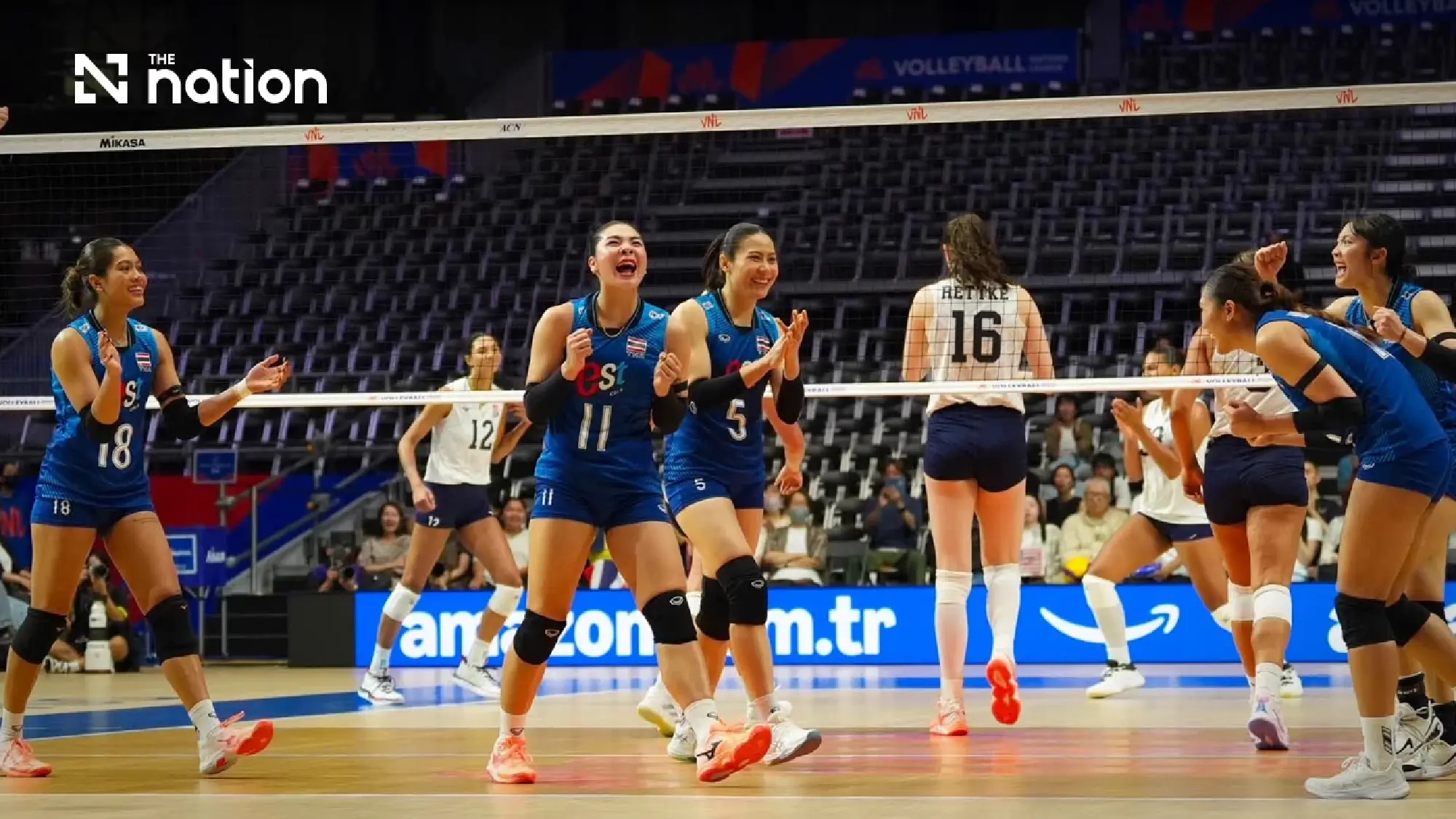 Thailand swept by USA in VNL Week 3 opener