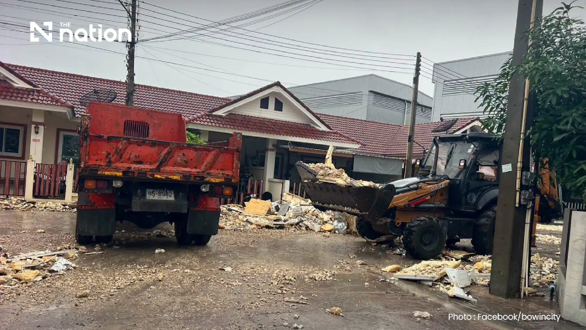 Industry Ministry probes Bo Win waste site after foam flood destroys village wall