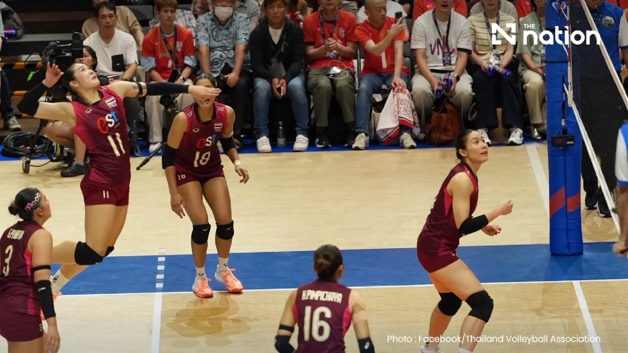 Thailand fall 1-3 to Japan in Women’s VNL Week 3 clash in Osaka