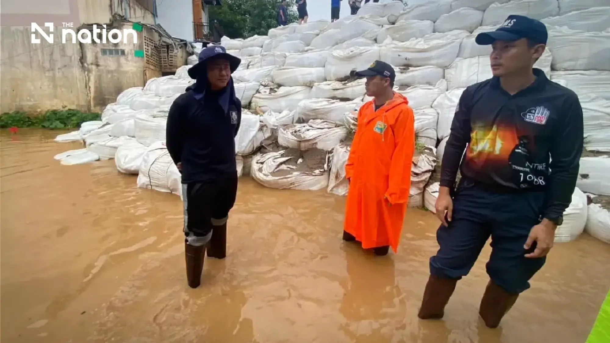 Sai River nears critical level after overnight rain in Chiang Rai