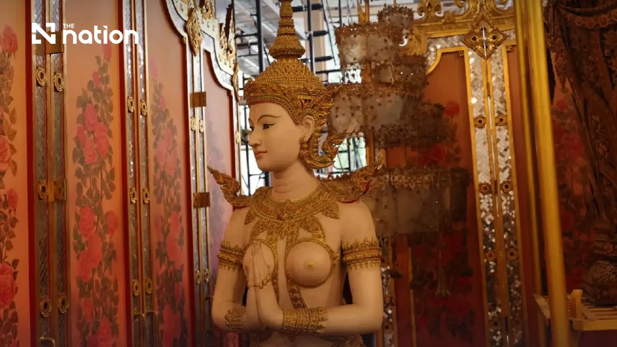 Restoration of Phra Maha Phichai Ratcharot nearly 100% complete