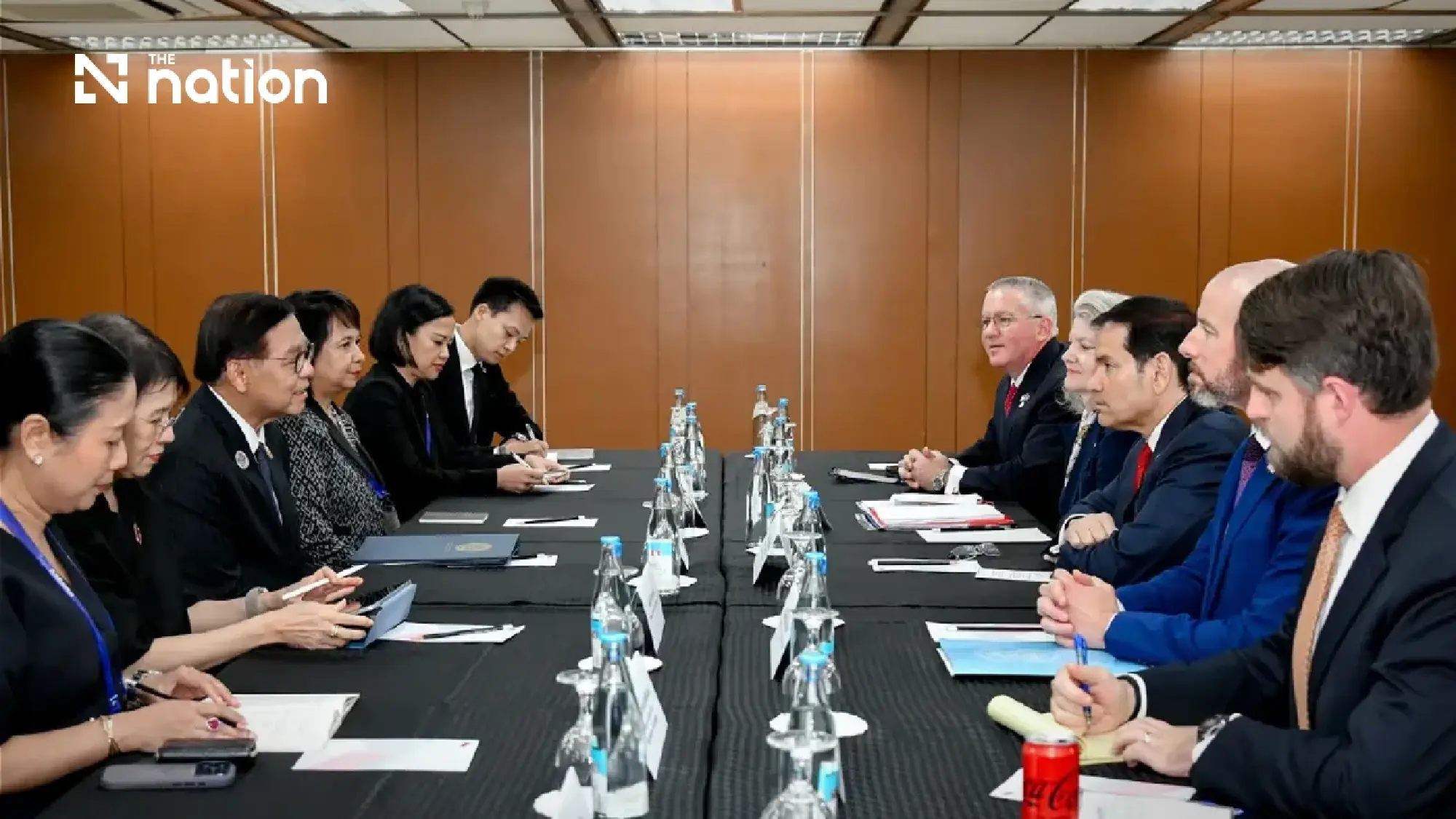 Thai and US foreign ministers hold bilateral talks on security, economy and regional issues