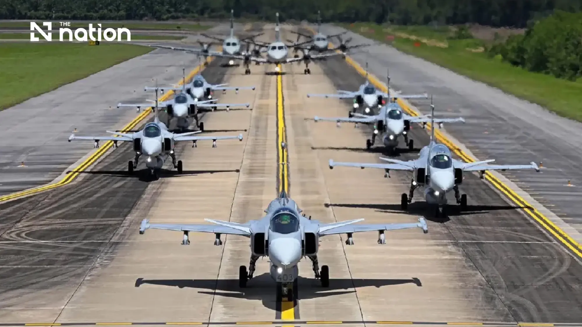 Thai Air Force to seek funding for eight more Gripen E/F jets