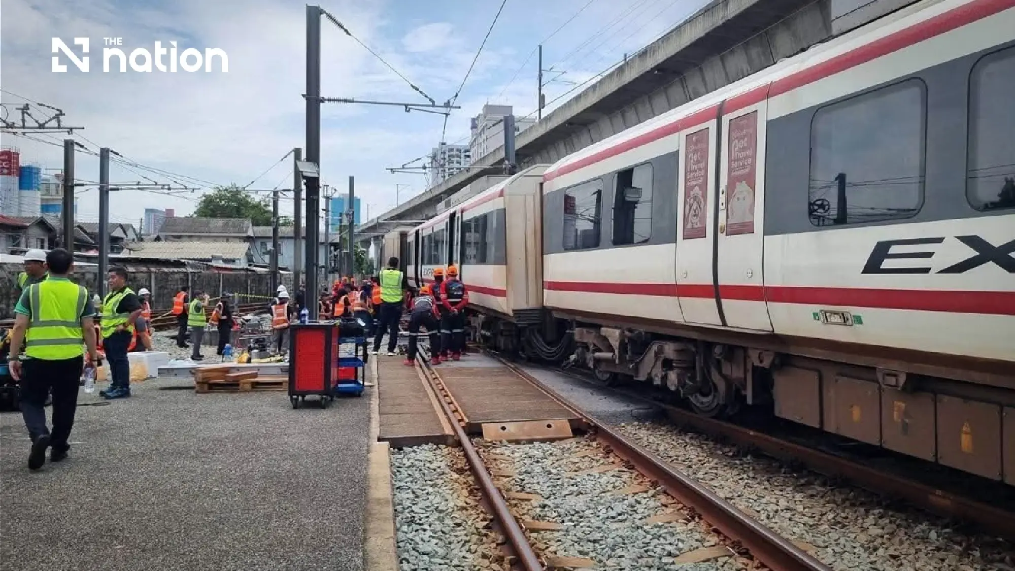 Airport Rail Link derailment disrupts services, recovery expected by evening