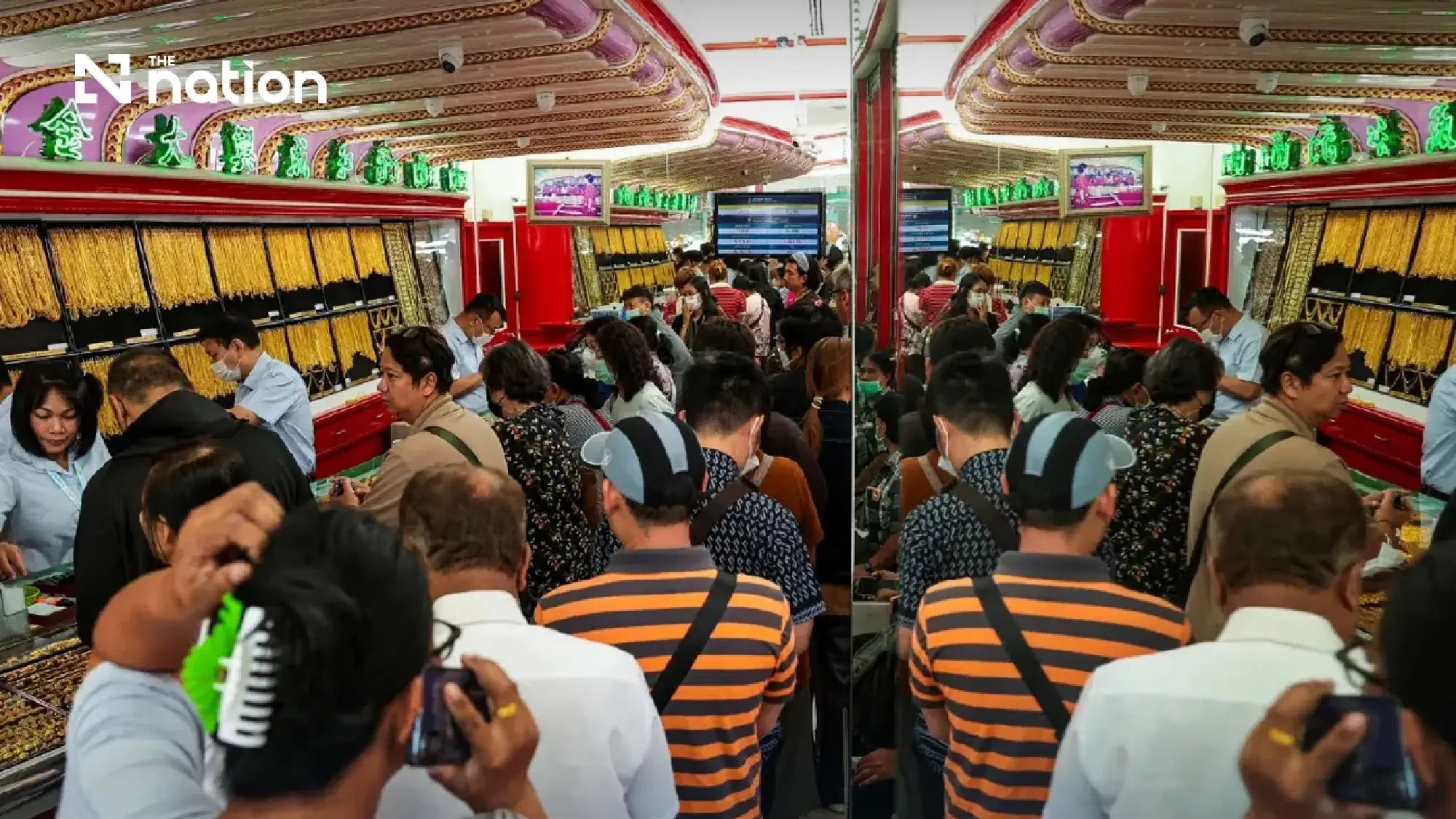 Thai gold prices surge 1,100 baht after 27 revisions in volatile trading