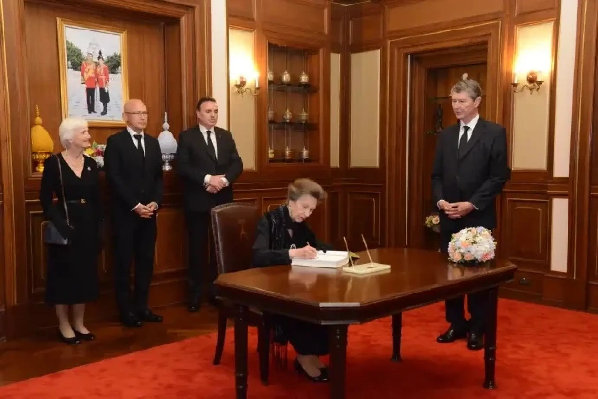 Princess Anne honours late Thai royals at Bangkok’s Grand Palace
