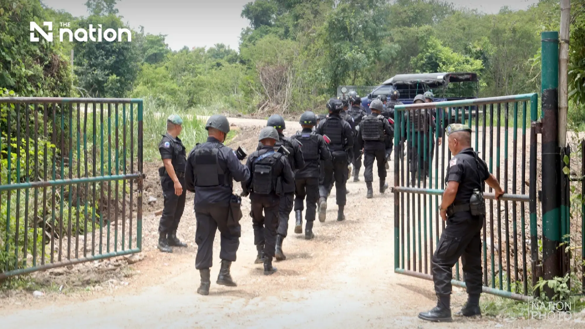 Thai military unveils donation-backed pilot fence on Cambodian border