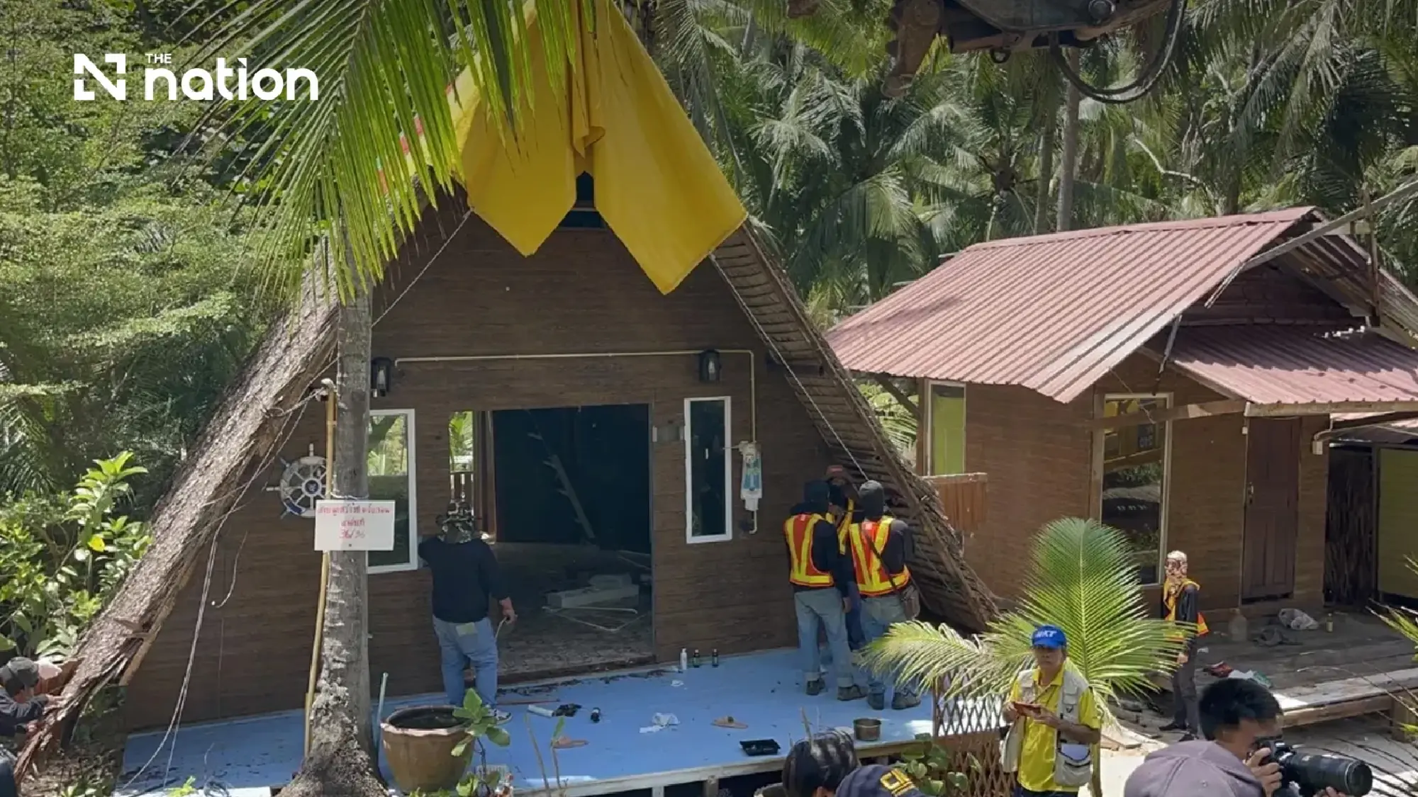 Phuket launches operation to reclaim Nui Beach forest