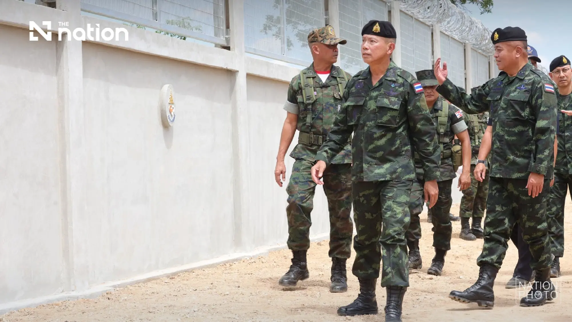 Thai military unveils donation-backed pilot fence on Cambodian border