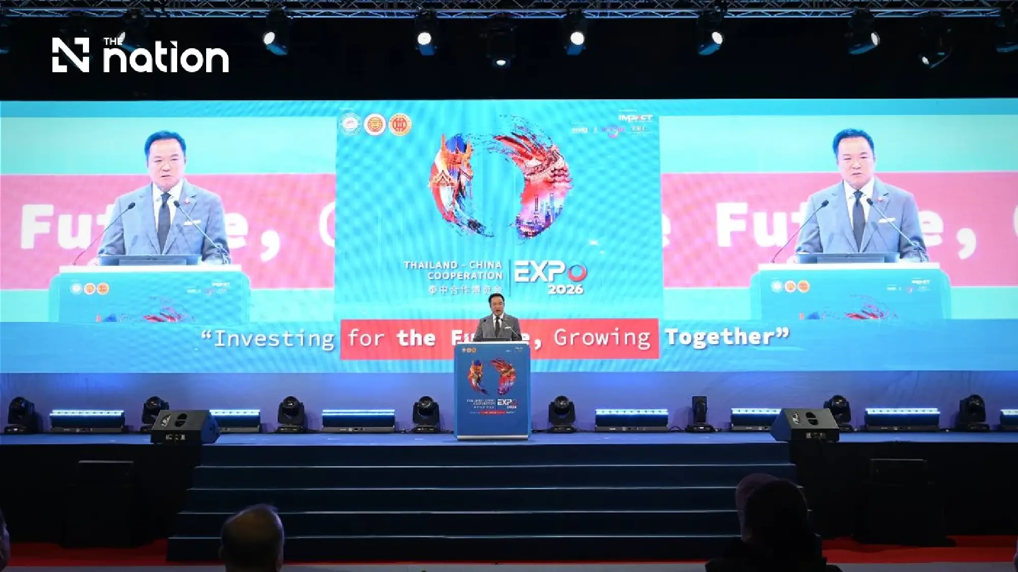Anutin Pledges Full Backing for Chinese Investment as Thailand-China Expo Opens in Bangkok