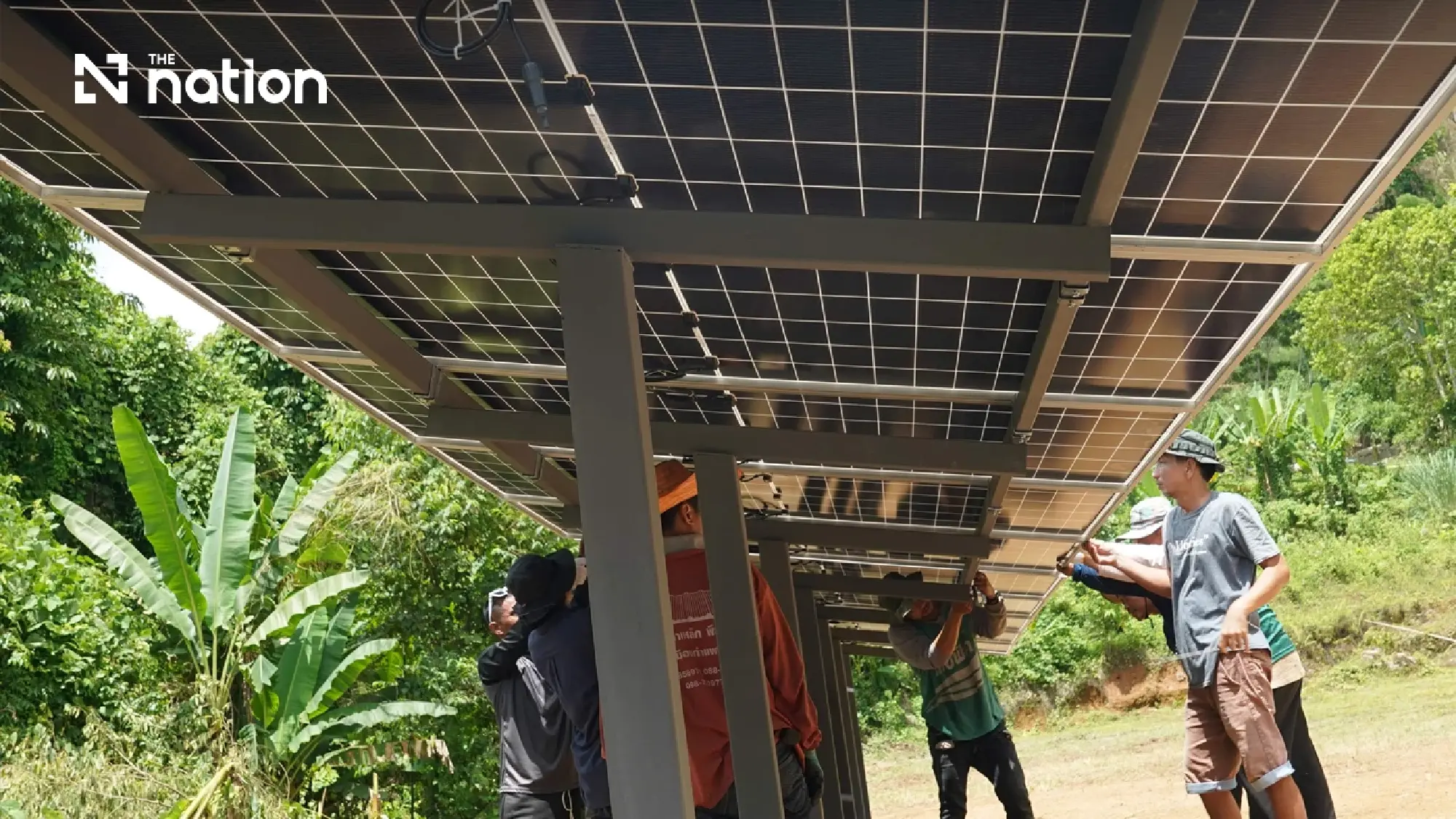 GULF Brings Solar Energy to Ban Wung Kasang, Kamphaeng Phet