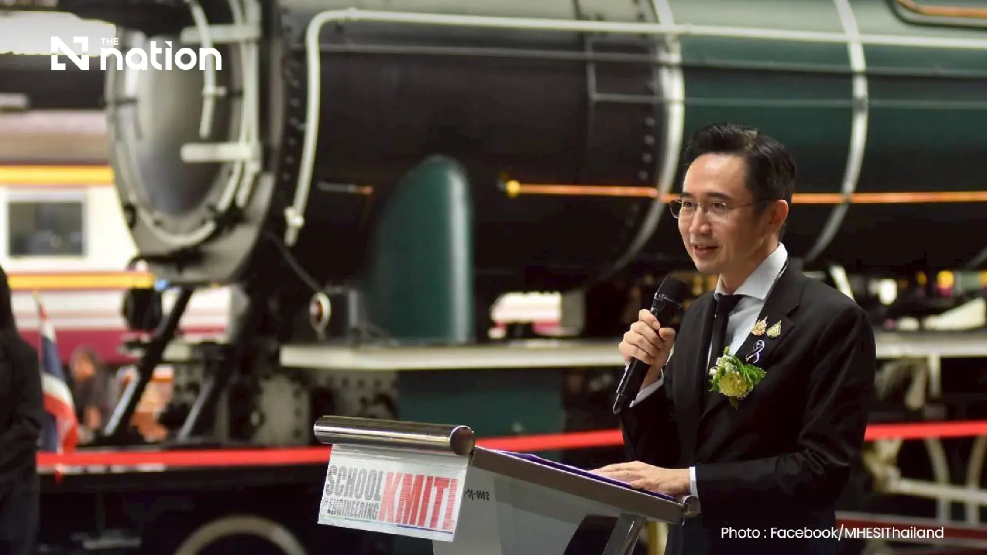 SRT receives first Thai-made luxury EV train for tourism routes