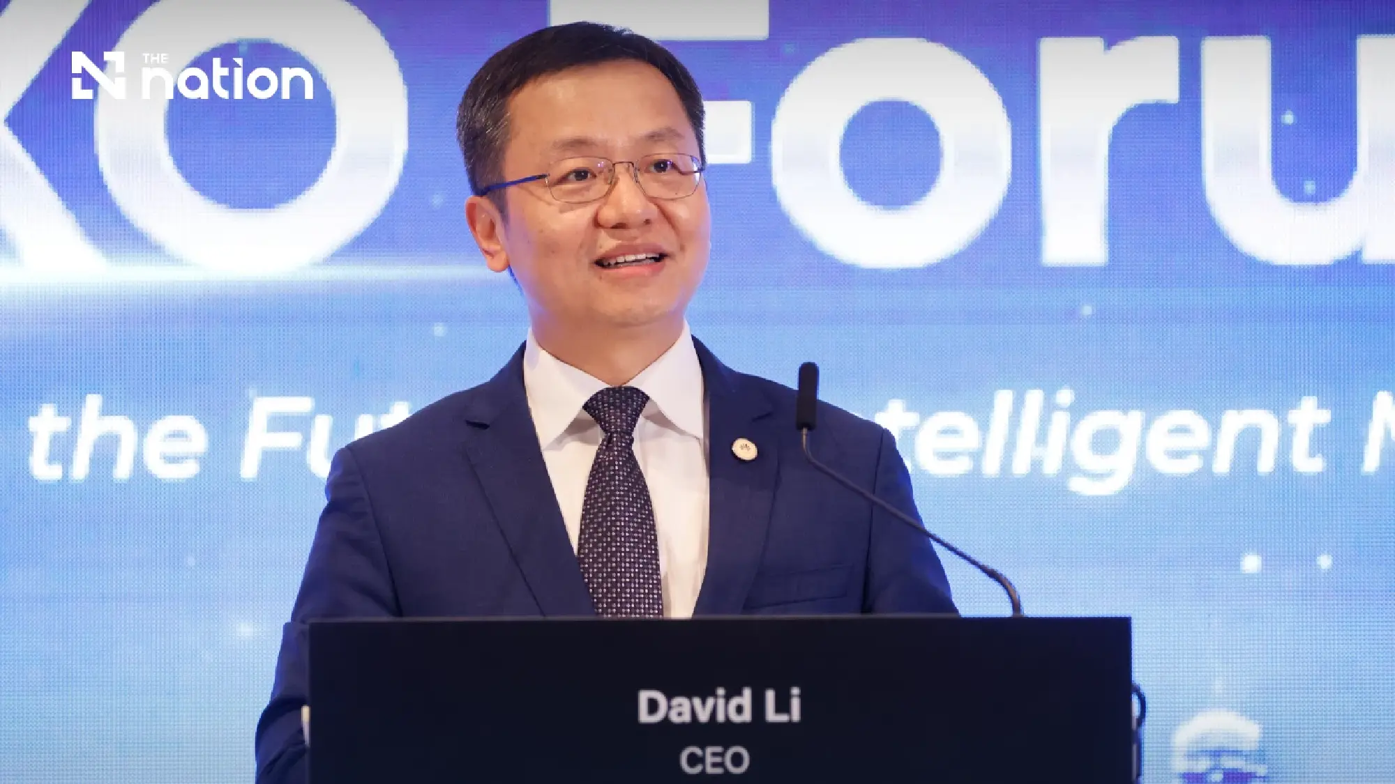 David Li, chief executive officer of Huawei Technologies (Thailand)