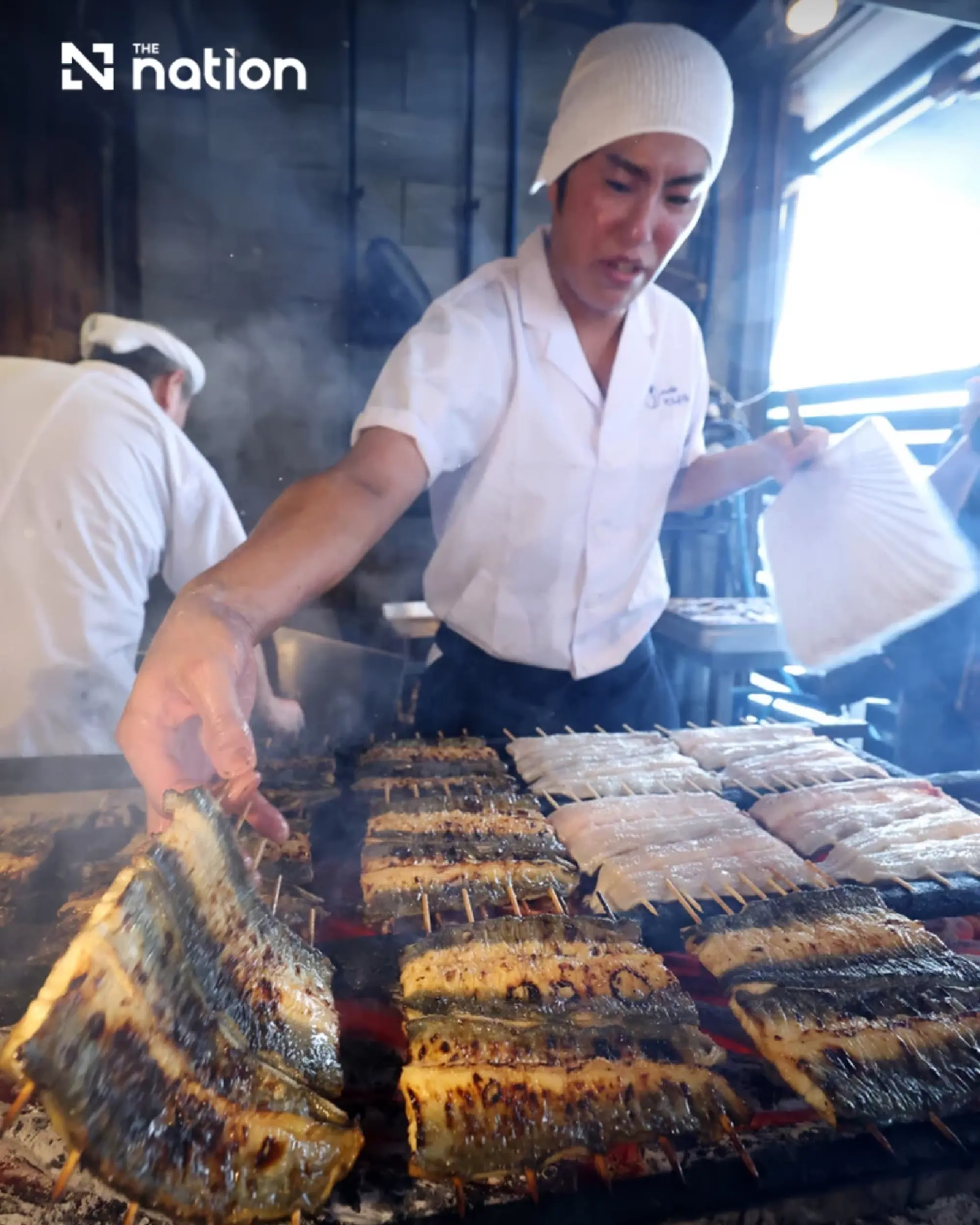 Tokyo diners line up for grilled eel on midsummer Day of the Ox