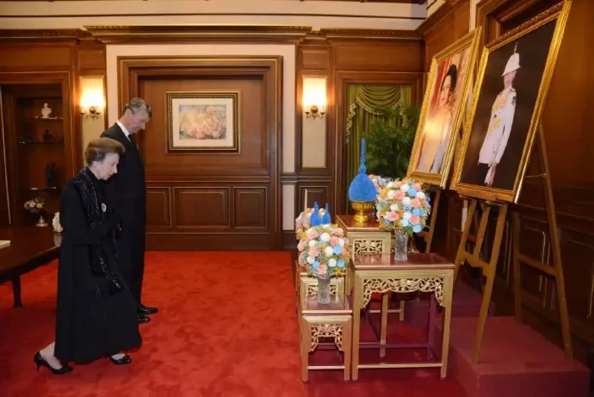 Princess Anne honours late Thai royals at Bangkok’s Grand Palace