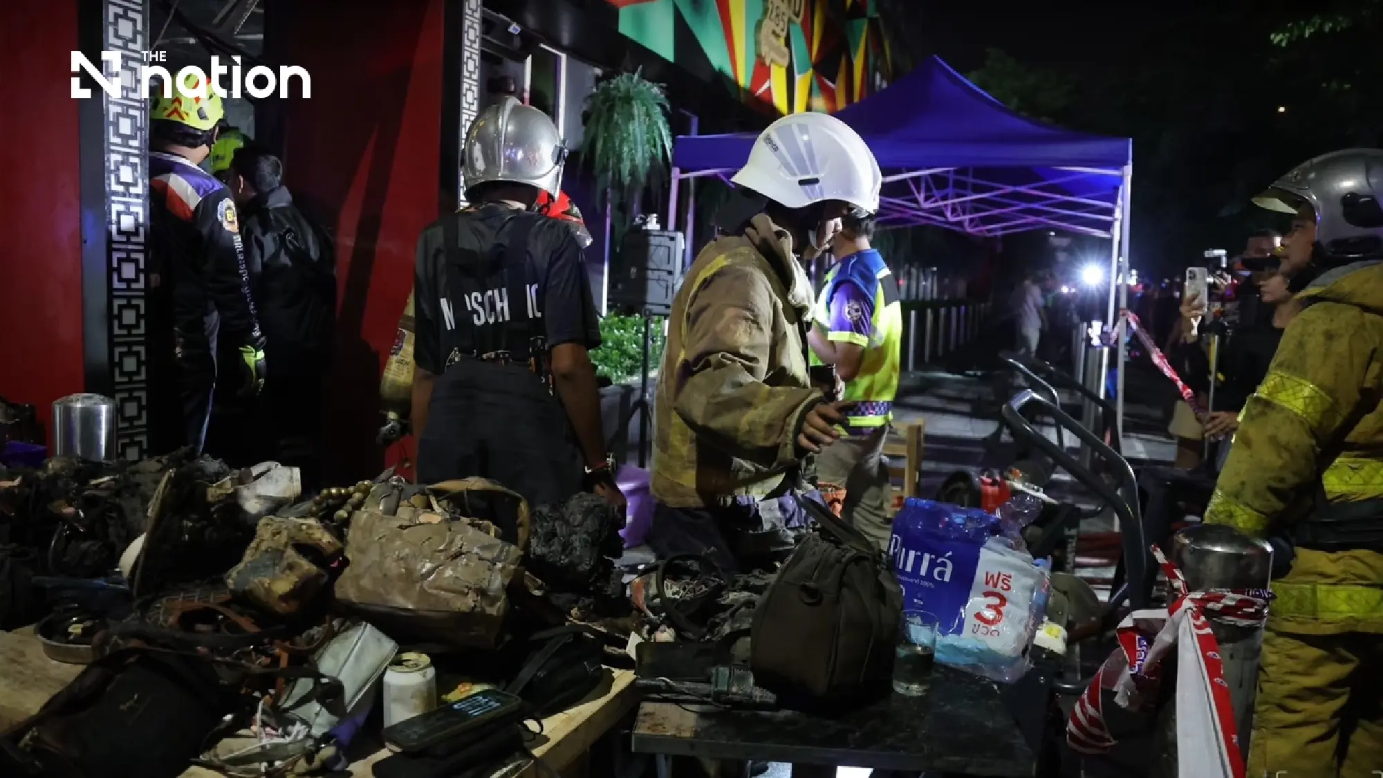 Night of tragedy — Fire tears through Lat Phrao brewery, leaving multiple dead and injured