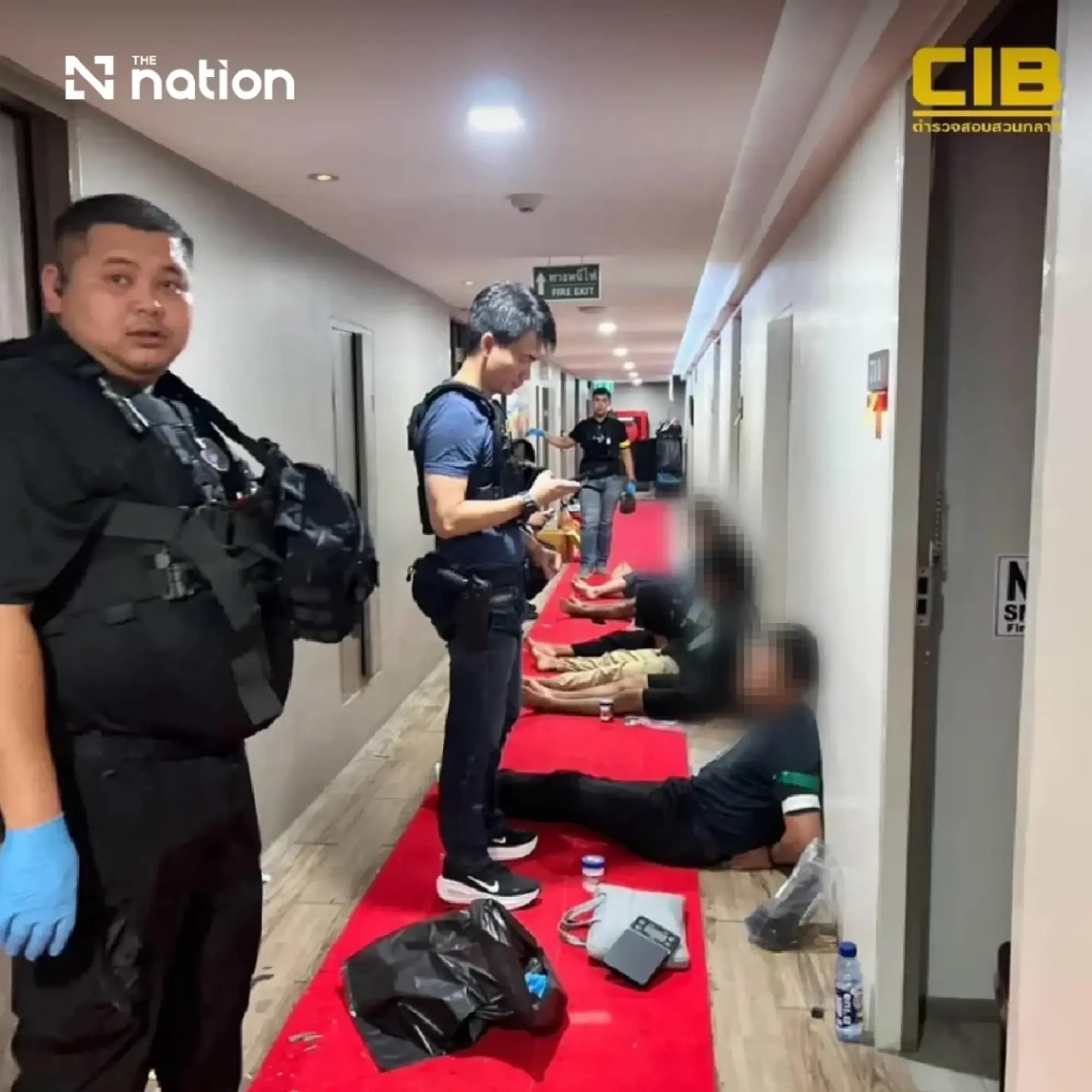 CIB raids luxury Nonthaburi hotel in alleged casino and drug-party crackdown