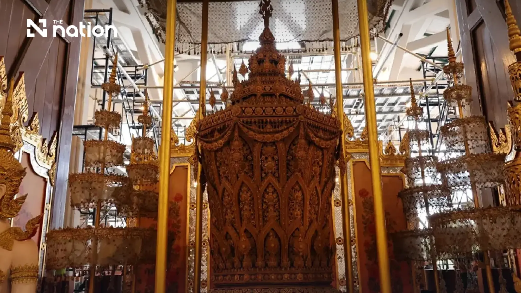 Restoration of Phra Maha Phichai Ratcharot nearly 100% complete