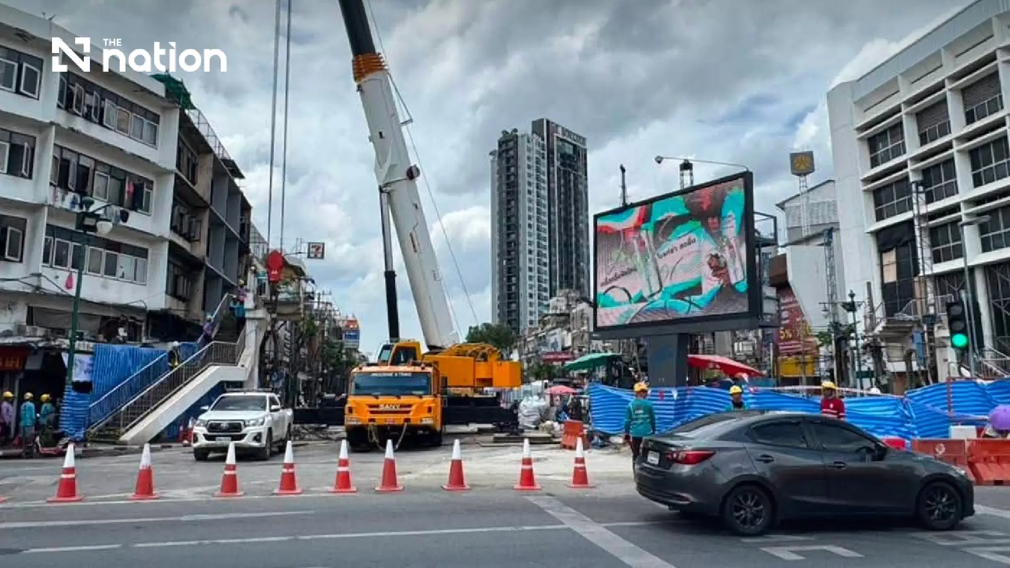 Purple Line tunnel water leak under control with no further subsidence