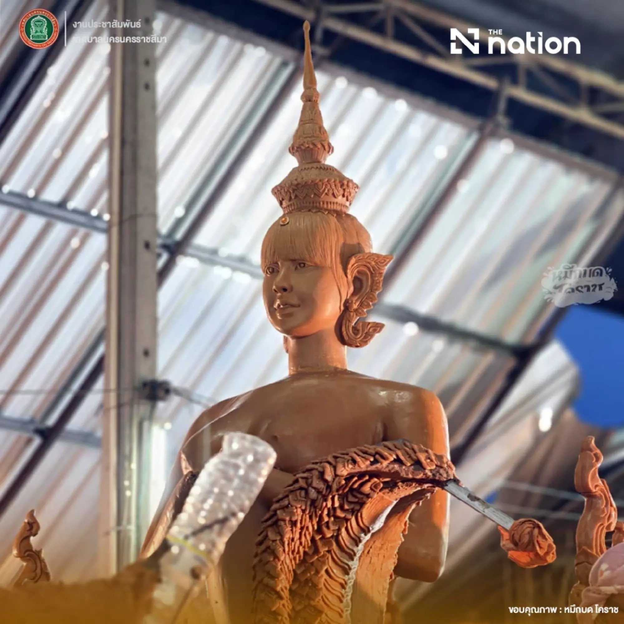 Korat Buddhist Lent candle festival returns with grand parade
