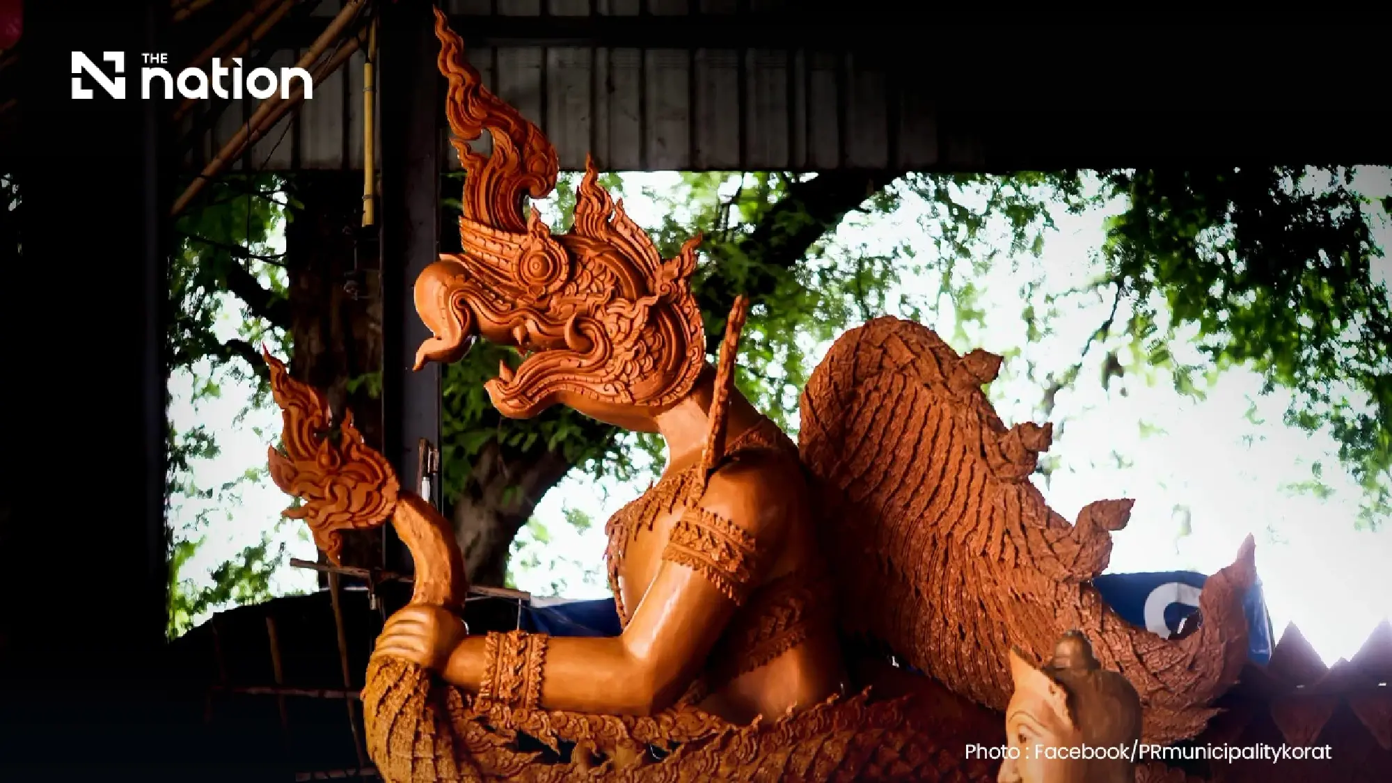 Korat Buddhist Lent candle festival returns with grand parade