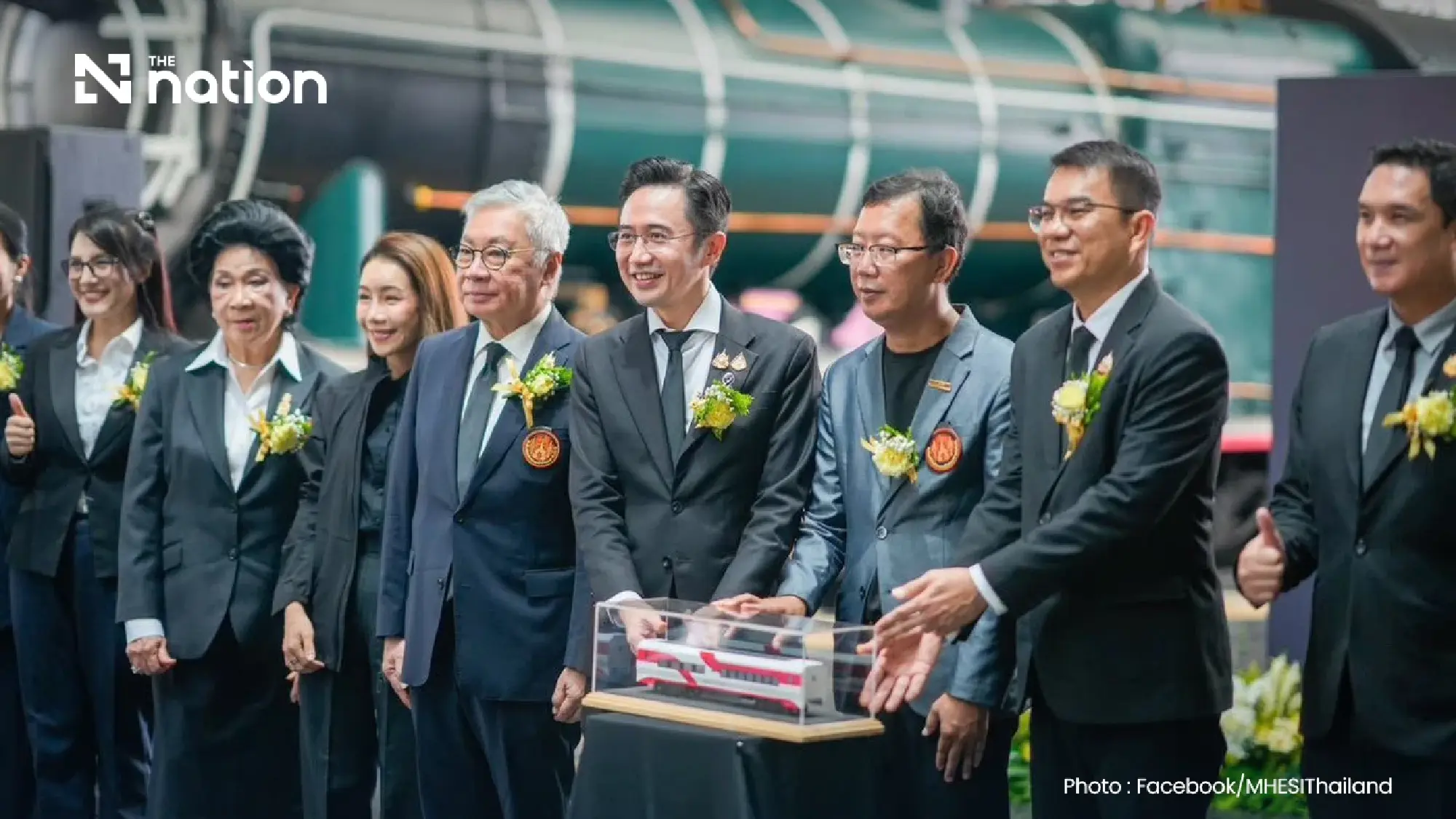 SRT receives first Thai-made luxury EV train for tourism routes