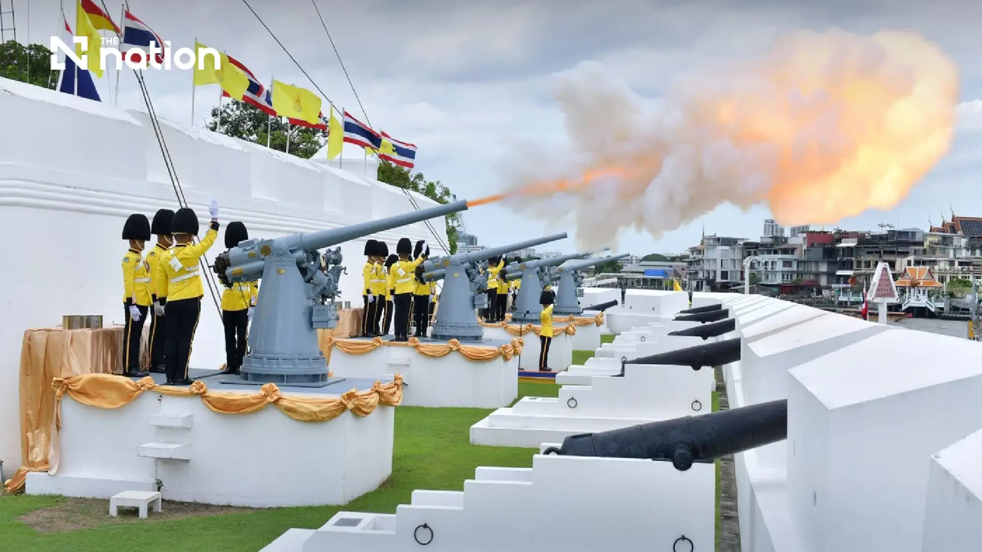 Thailand’s armed forces mark King’s birthday with 21-gun salute