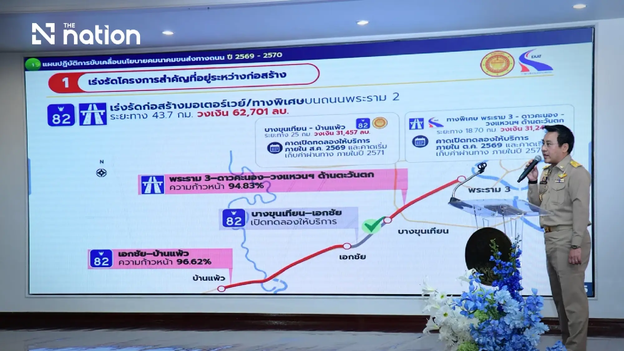 Thailand readies 20 key transport projects for Cabinet approval