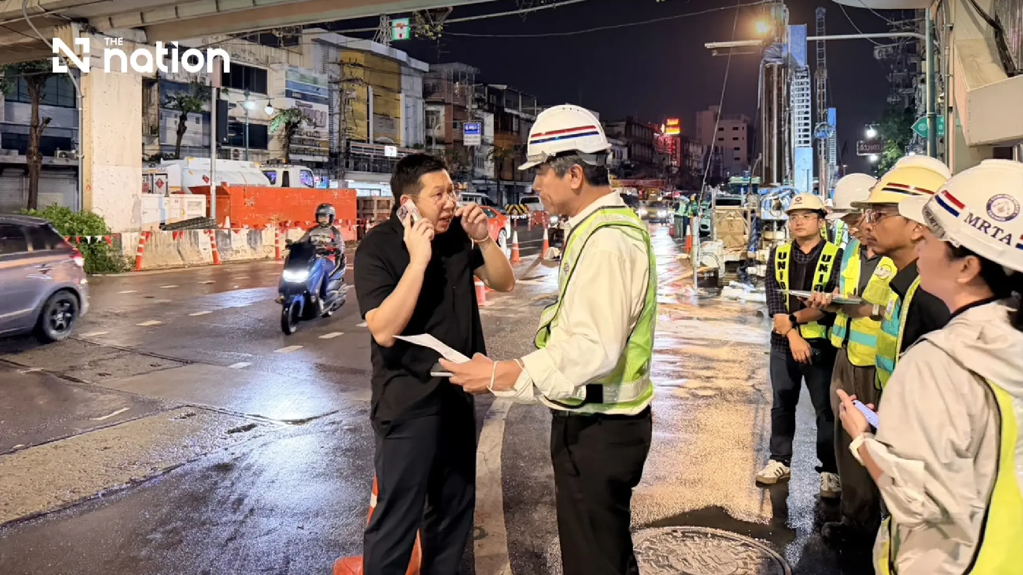 Purple Line tunnel leak sparks urgent inspection after Bangkok downpour